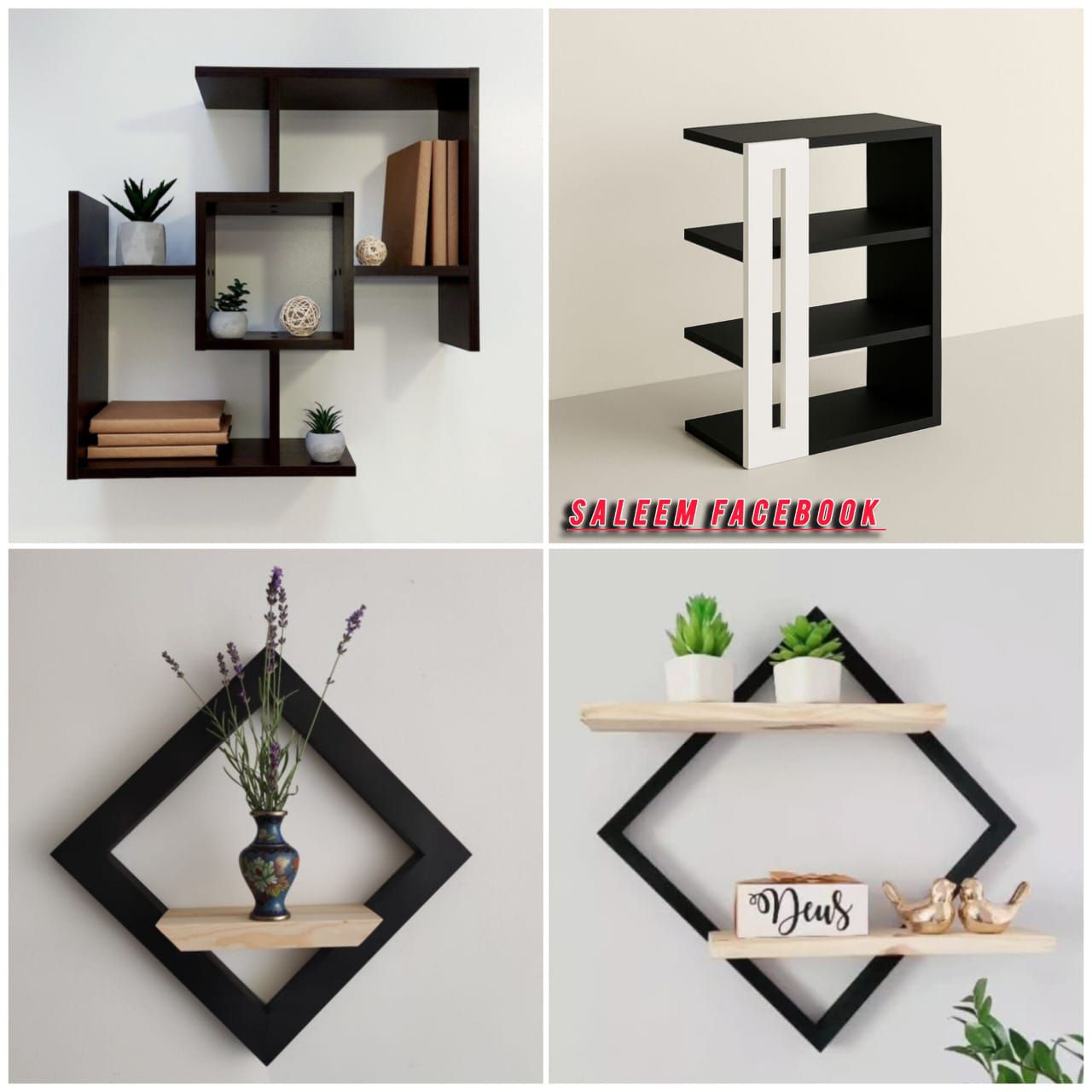 Syed - floating shelves designed to be mounted on a wall with hidden ...