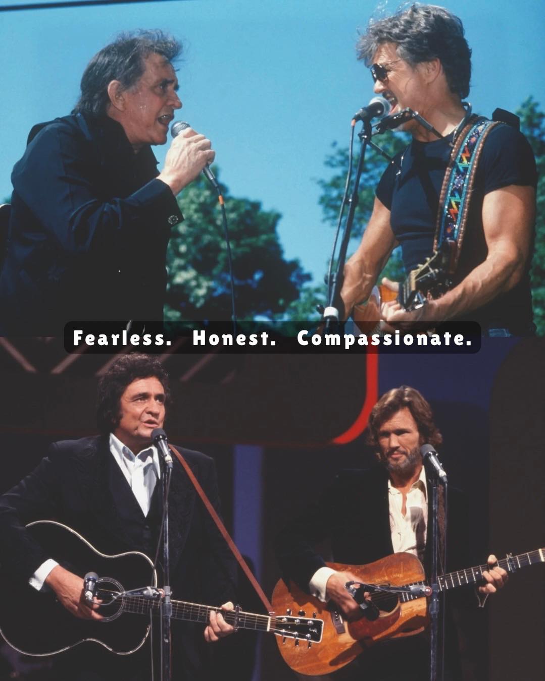 Kris - Kristofferson and Cash became a cornerstone of country music’s ...