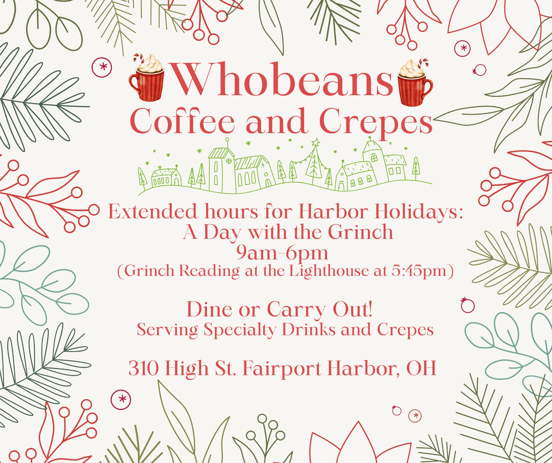 Julbean’s Coffee & Crêpes | Fairport Harbor OH