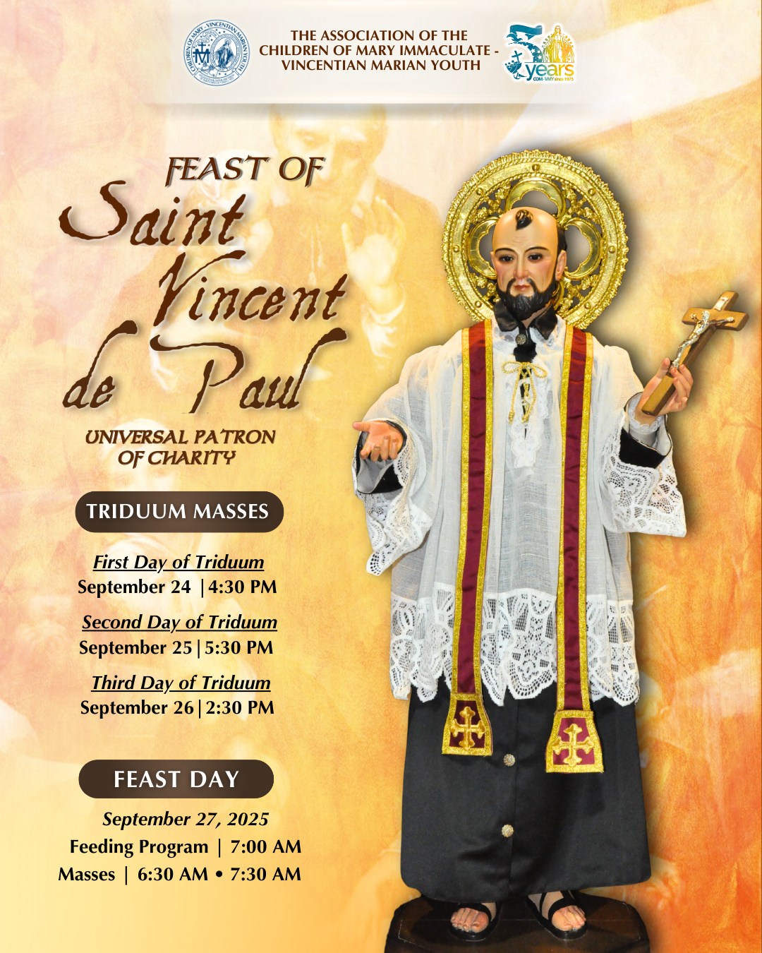Children - As we celebrate the upcoming Feast of St. Vincent de Paul ...