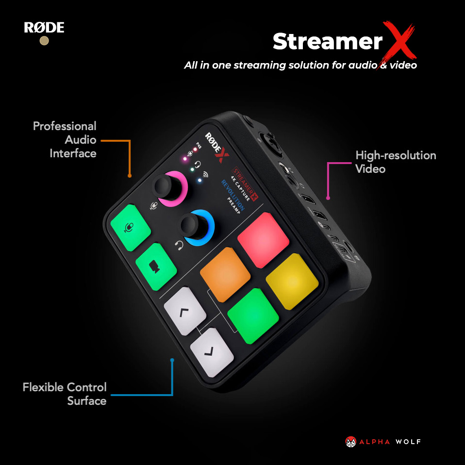 RØDE Streamer ,... - ALPHA WOLF Gadgets for Content Creators | Facebook
