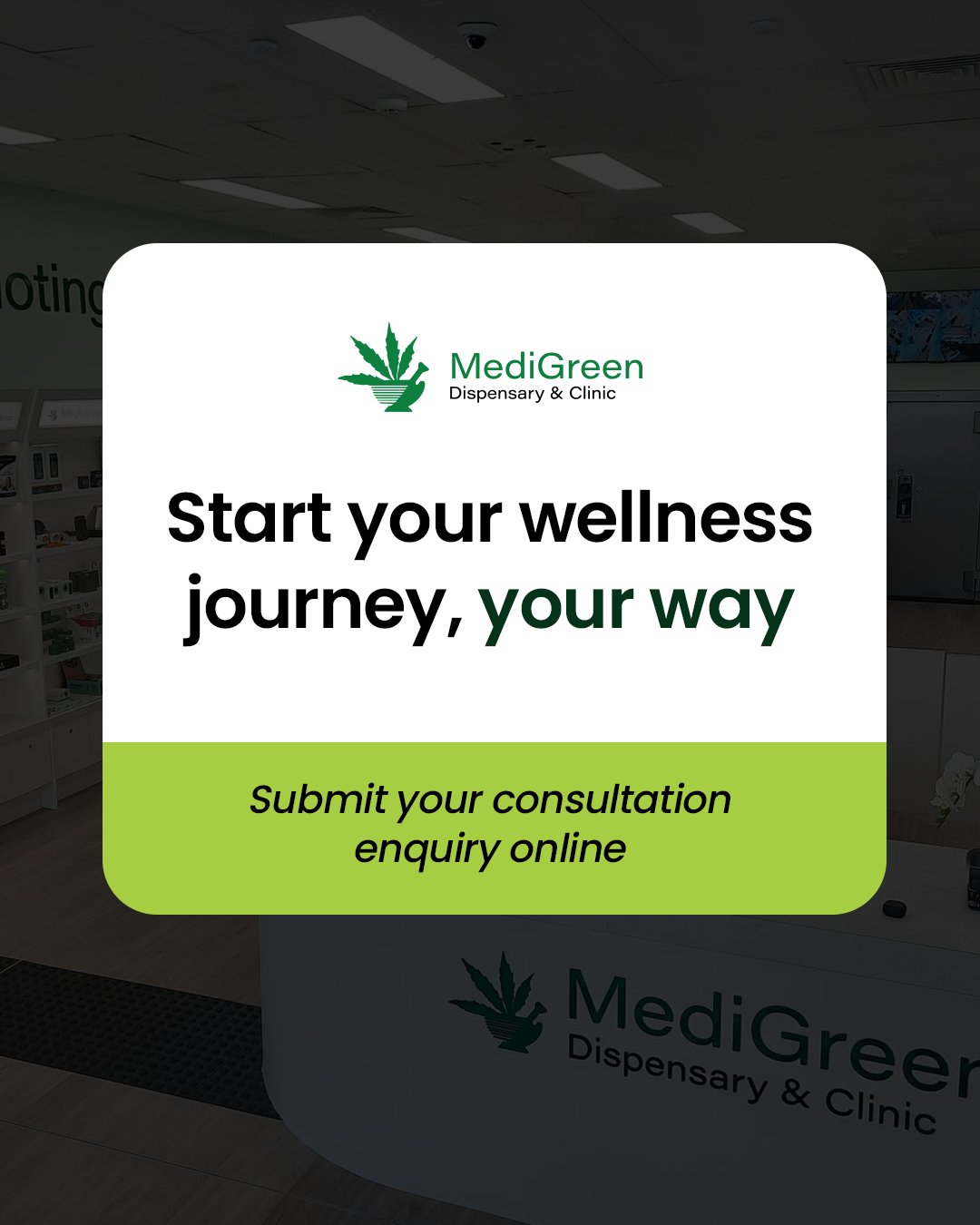 MediGreen - 📋 Not sure where to start? Our consultation process is ...