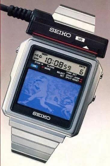 Seiko World Firsts Archive: The TV Watch The 1980s were a time for