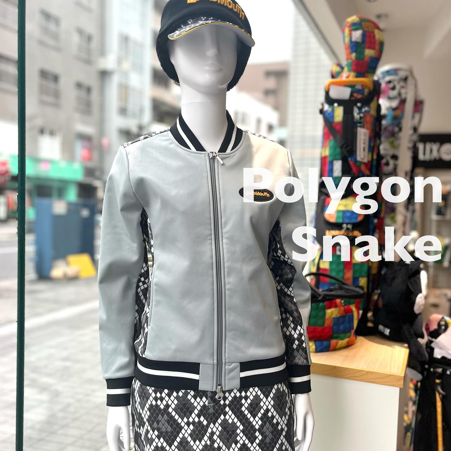2025AW 『Polygon Snake 』🐍 スネーク柄をポリゴン調に落とし込んだ
