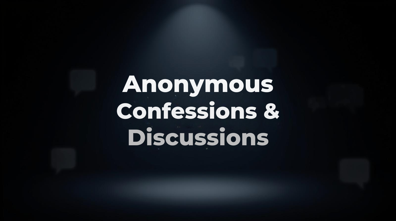 Anonymous Talk & Discussions | Facebook