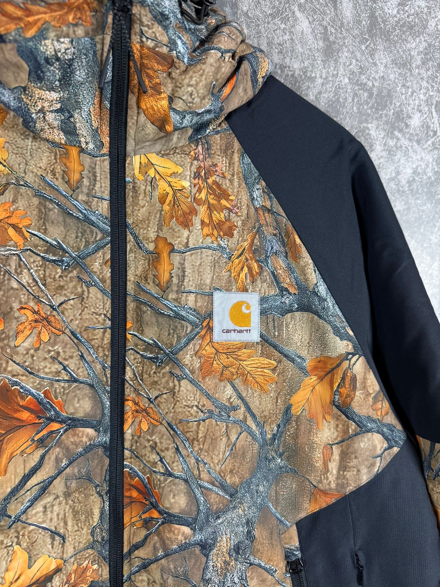 Carhartt Xander Jacket Tree Camo/Black New?