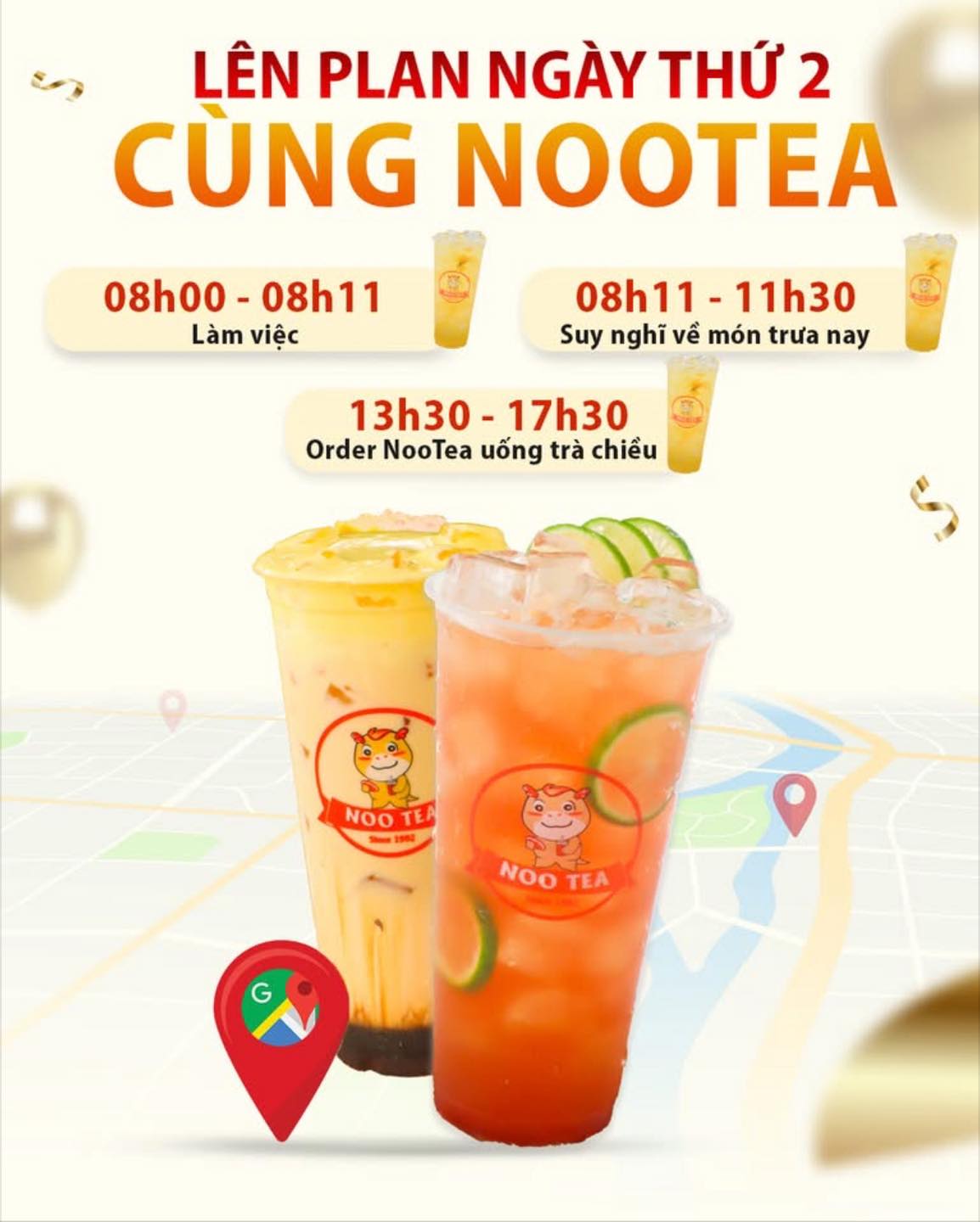 📅 Thứ 2 không còn u ám nữa khi có... - NooTea Dũng Tiến | Facebook