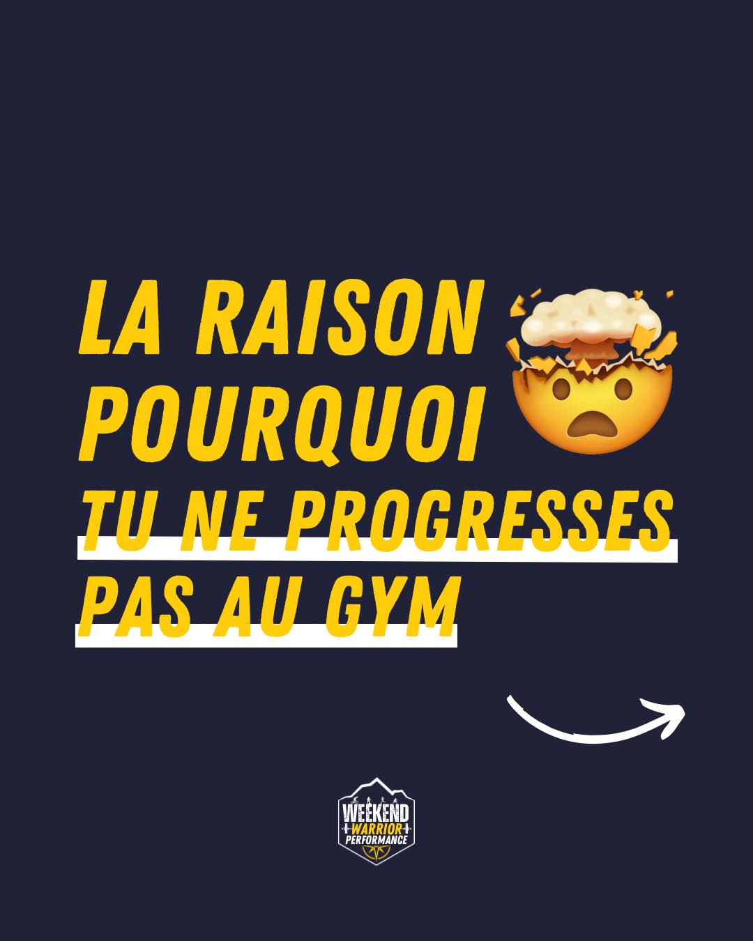 La raison simple... - Marc-André Vachon - Strength coach
