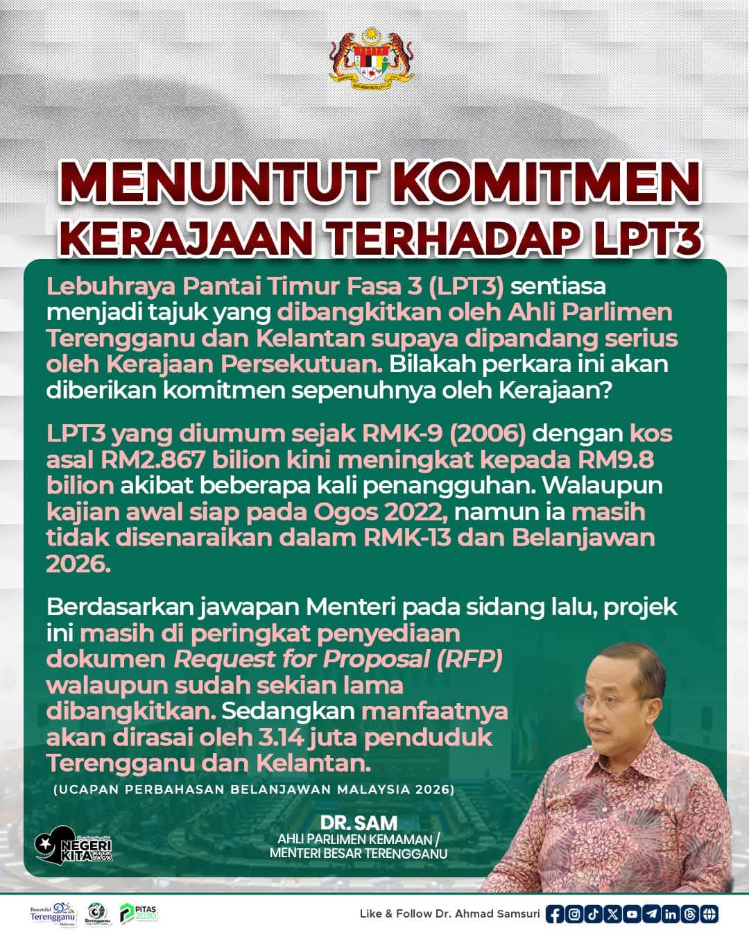 Masjid - Projek LPT3 adalah isu yang sering disuarakan oleh Ahli-ahli ...