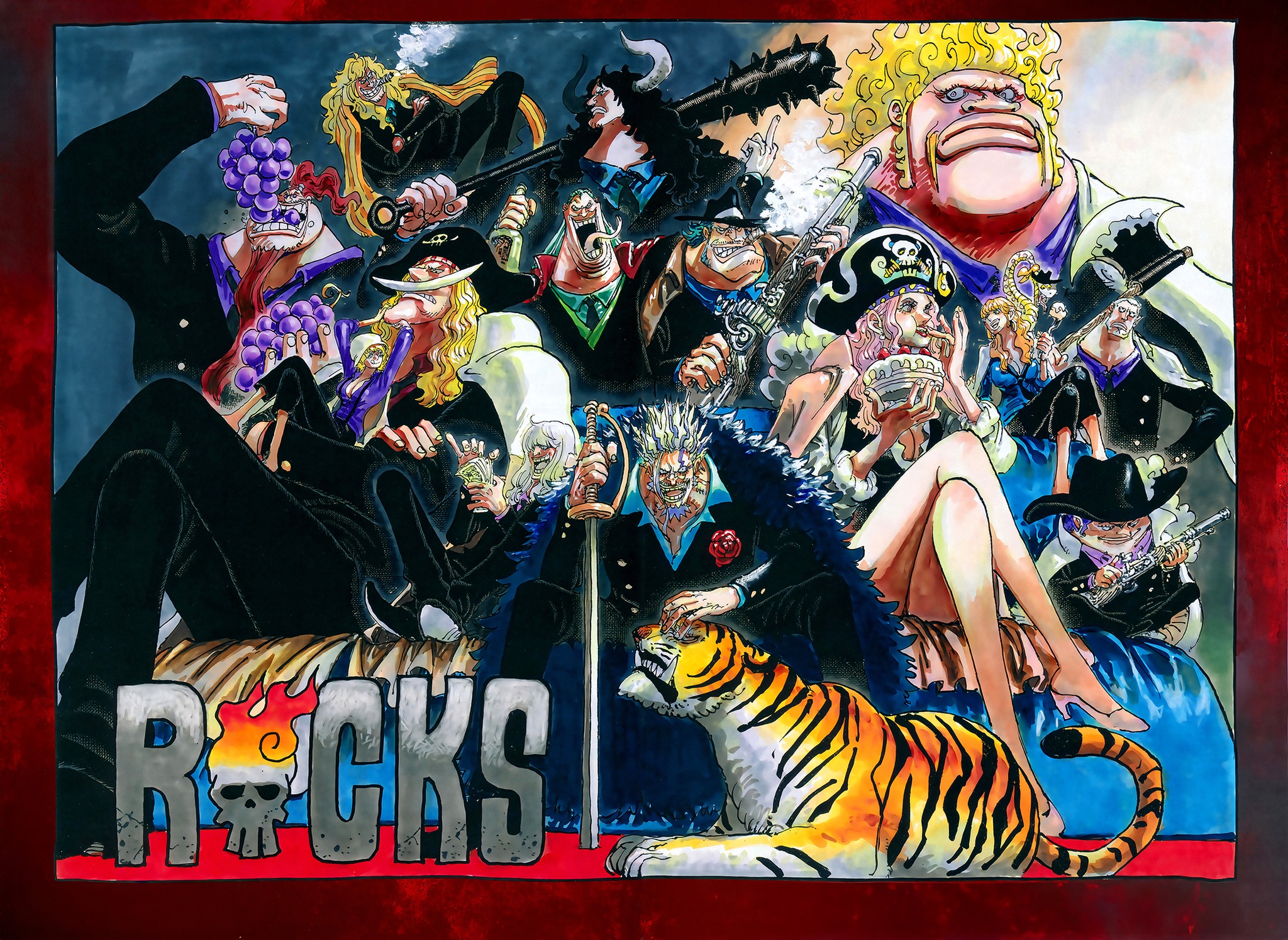 One Piece Chapter 1121 Color Spread - CROSS GUILD version 😅 Art