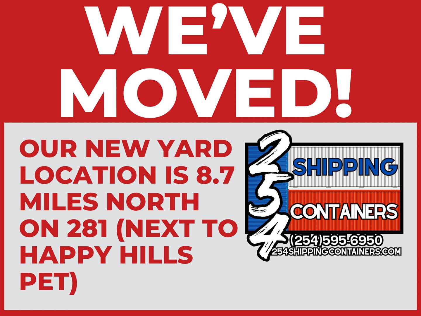 254 Shipping Containers | Hico TX