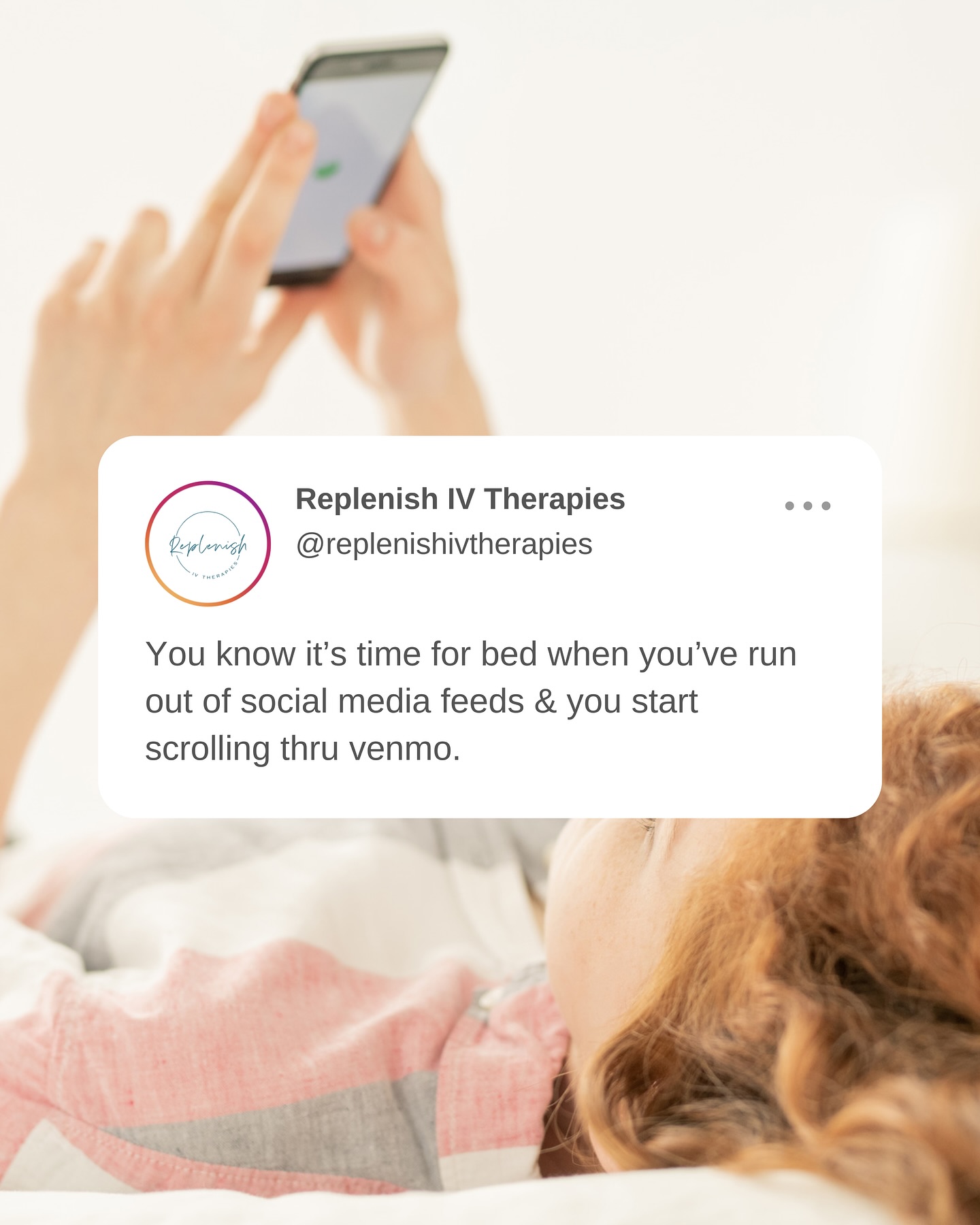 Replenish - Less scrolling, more snoozing!💦 If you’re having trouble ...