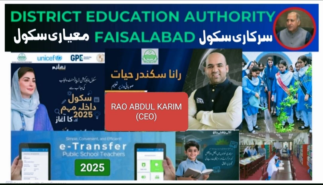 District Education Authority, Faisalabad | Faisalabad