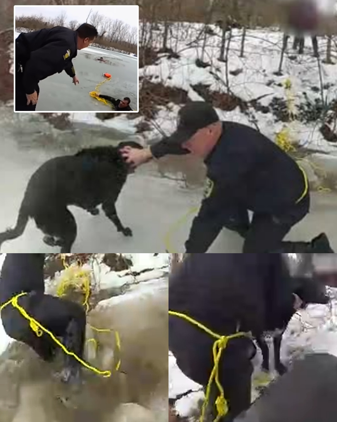 Touch The Heart - The ice looked solid—until it wasn’t. A... | Facebook