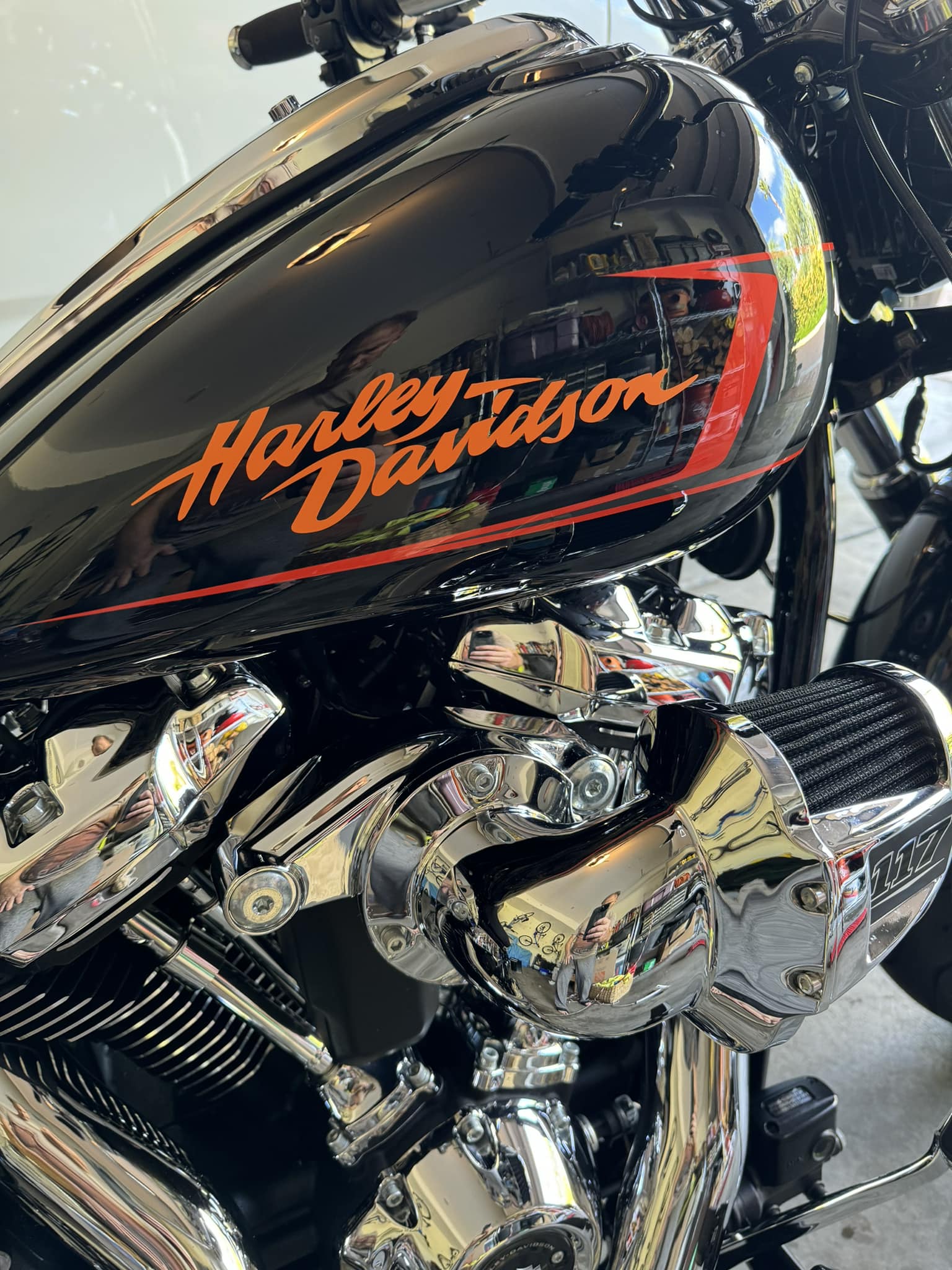 Modifying Harley Davidson Breakout Emblem for Better Looks
