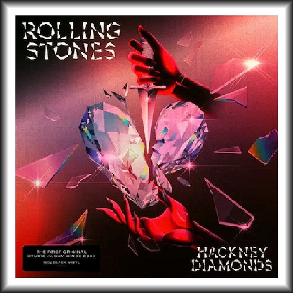 The Rolling Stones Hackney Diamonds 1LP Zoetrope Vinyl Exclusive
