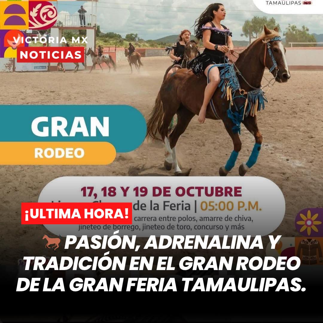 🔴🤠🐎 ¡El Gran Rodeo llega con todo a... - Victoria Mx Noticias | Facebook