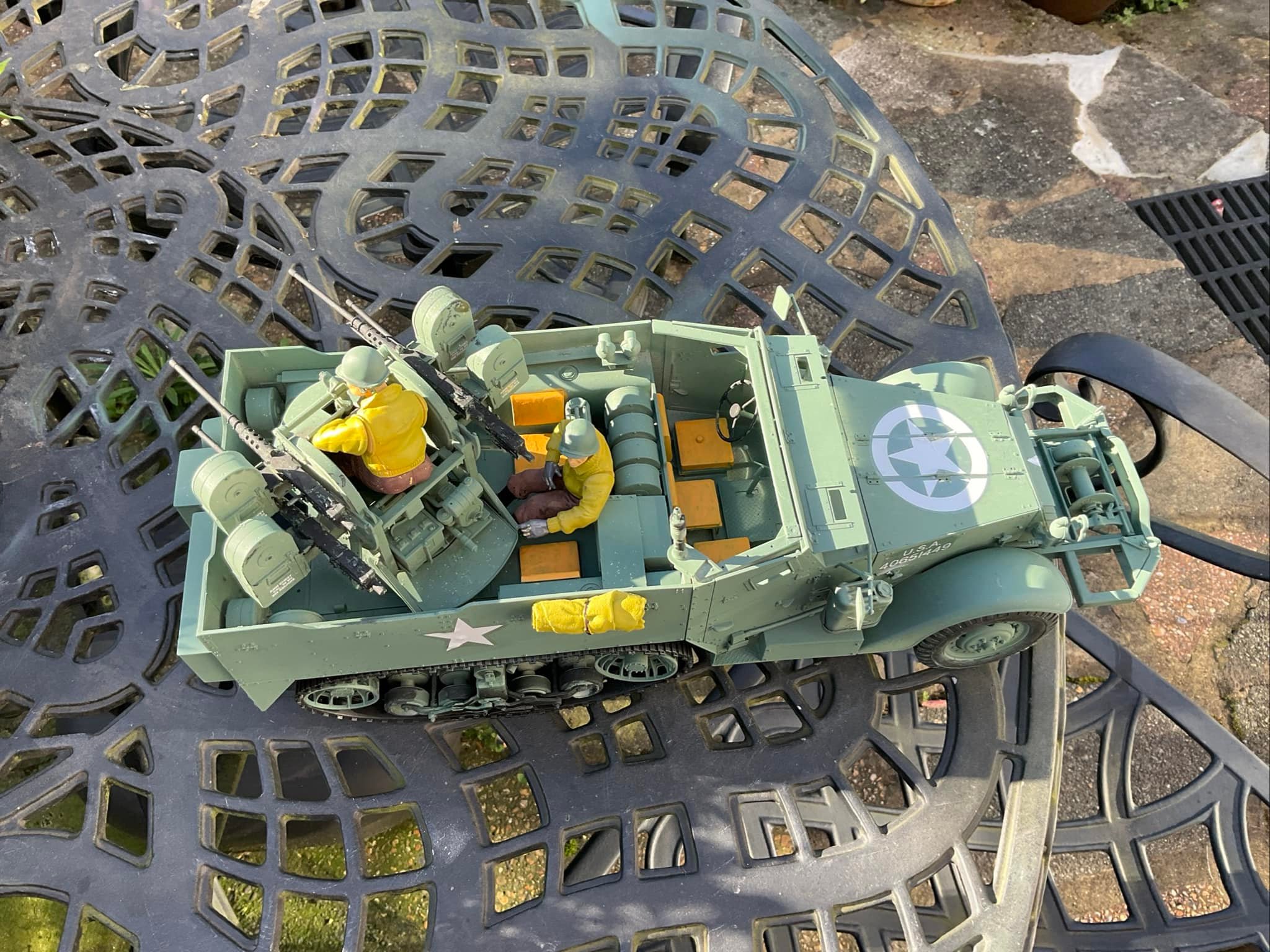 模型・プラモデル TRUMPETER1/16MULTIPLE-GUN MOTOR GARRIAGE