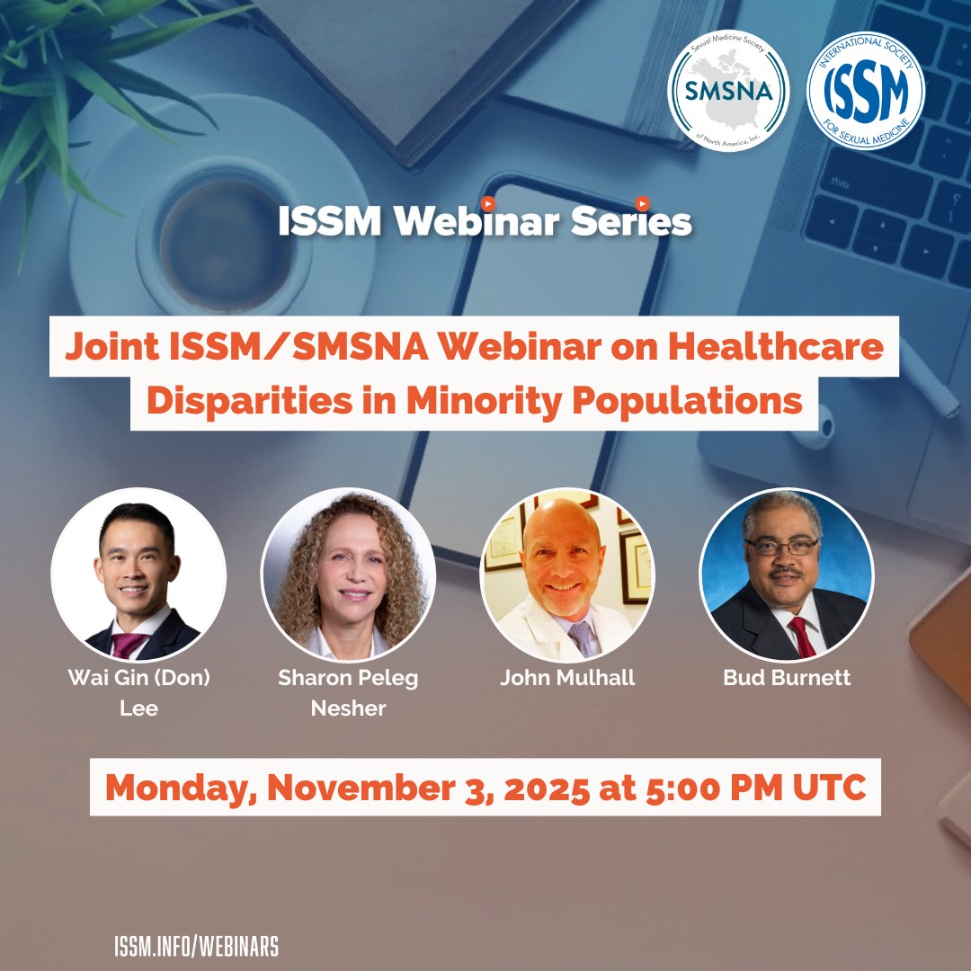 Sexual - Don't forget about our upcoming joint webinar with ISSM! SMSNA ...