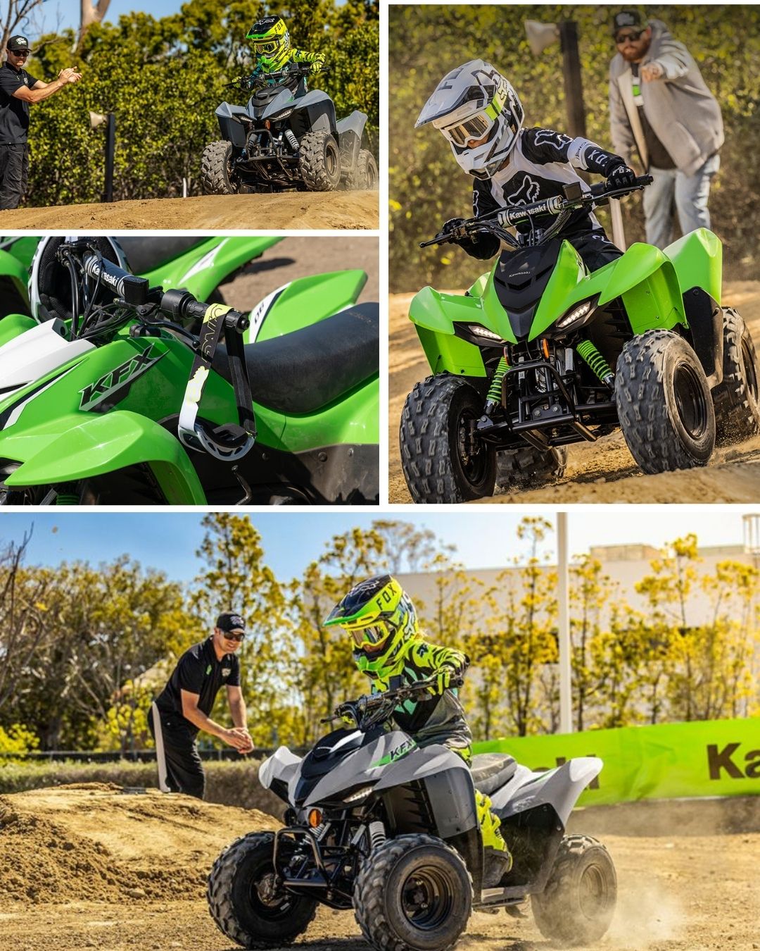 💛 Start Them Right. Ride Suzuki. 💛 The Suzuki QuadSport Z50 is