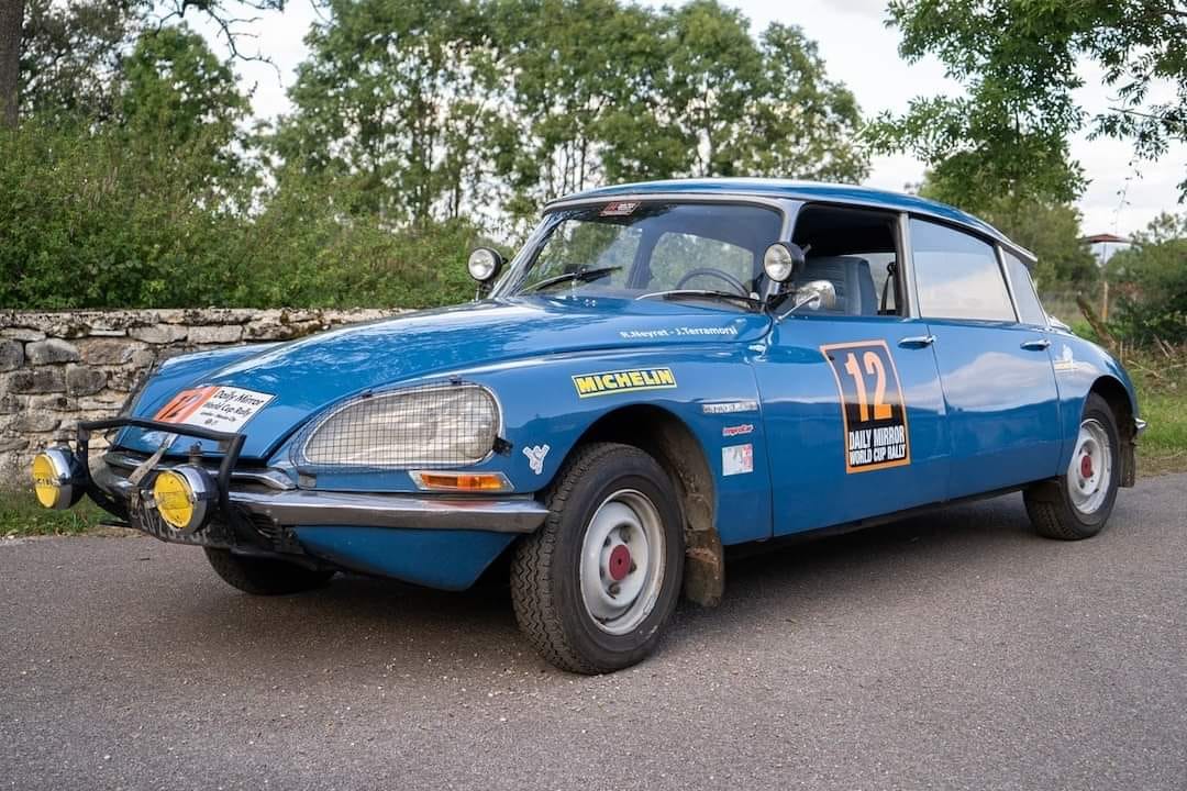 The funkiest rally car ever made? This fully-kitted out Citroen DS
