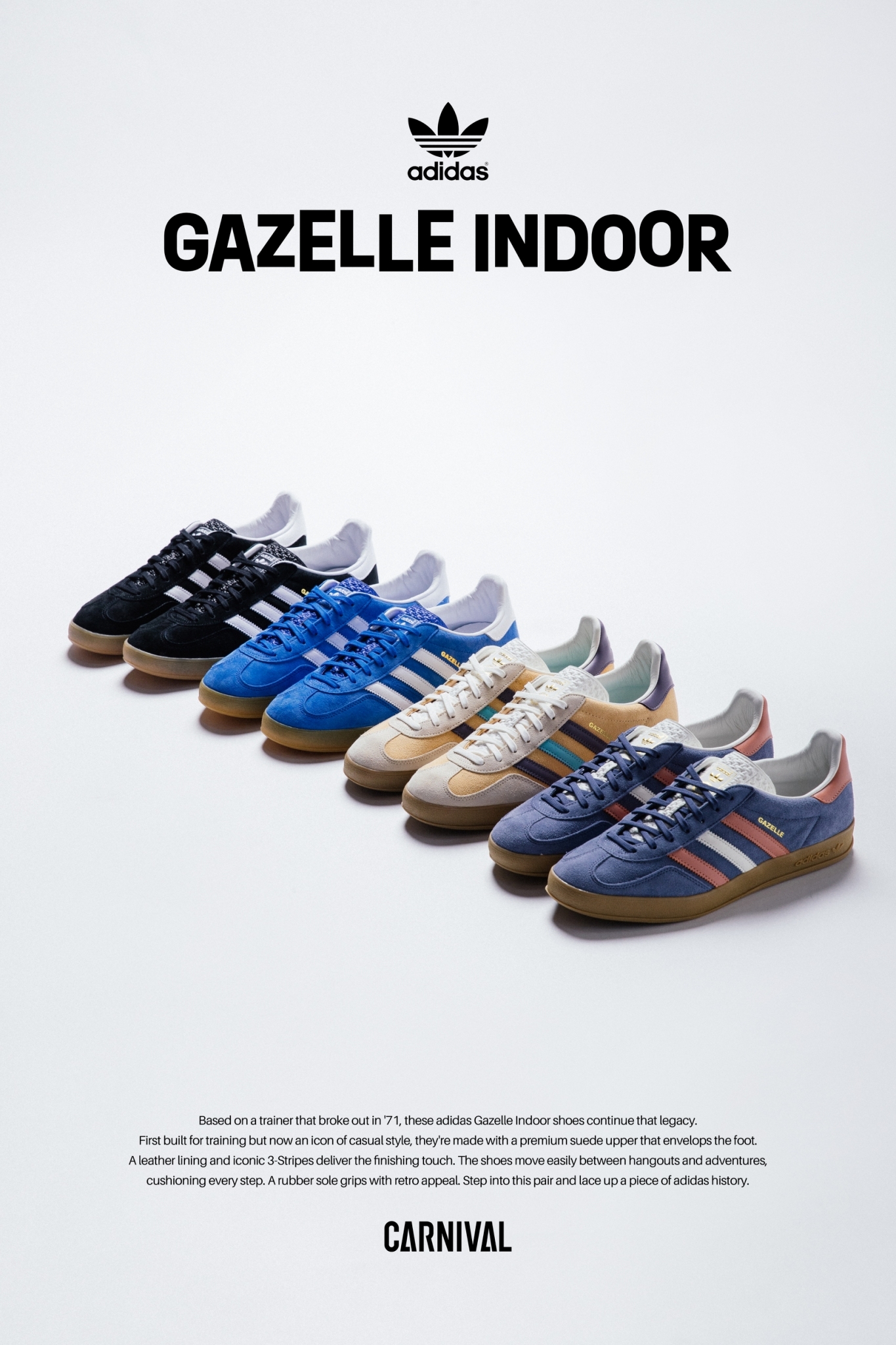 Carnival - adidas Originals Gazelle Indoor (4,300 THB) |... | Facebook
