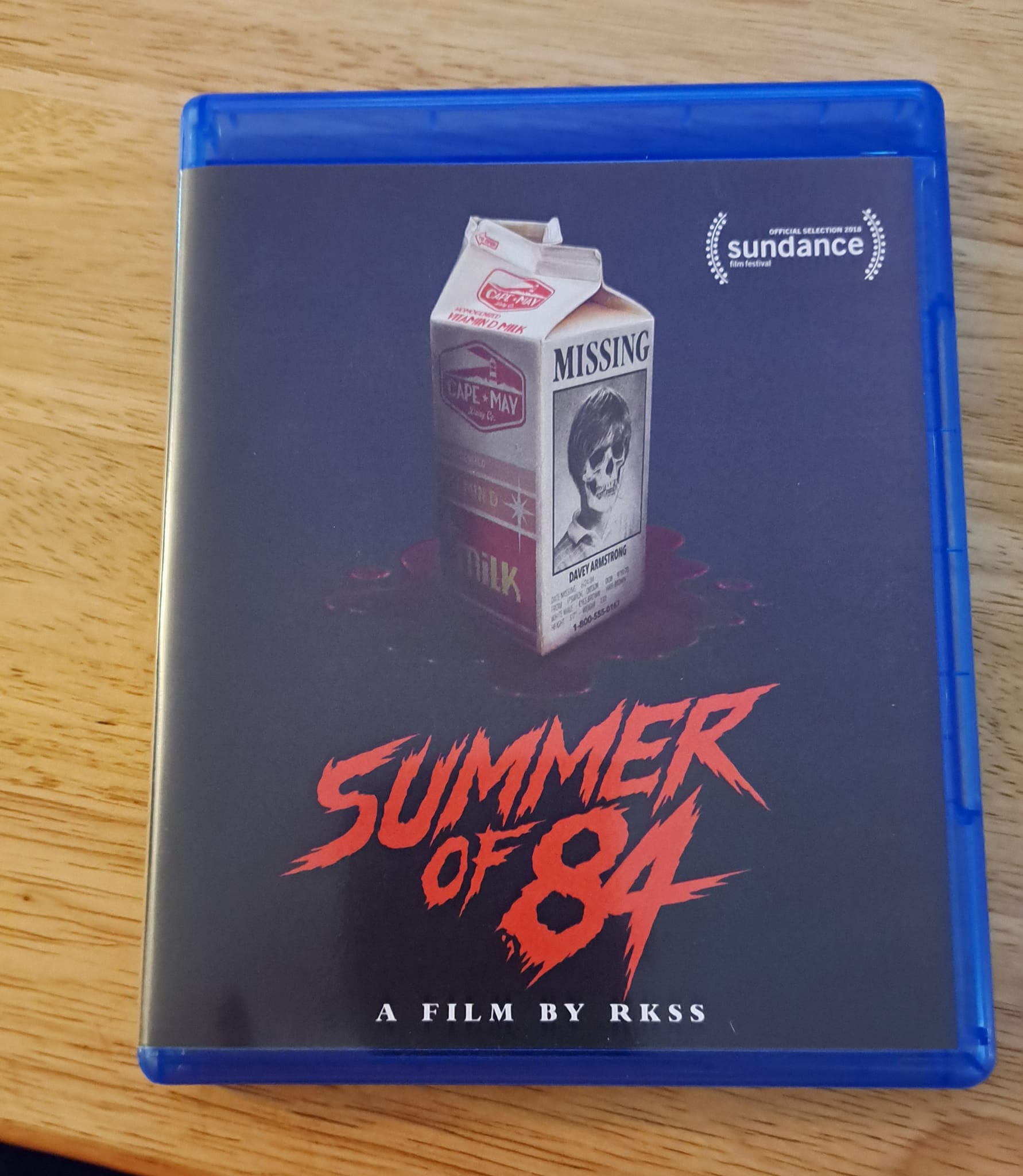 Summer of 84 Blu-ray is a BD-R, not a pressed disc