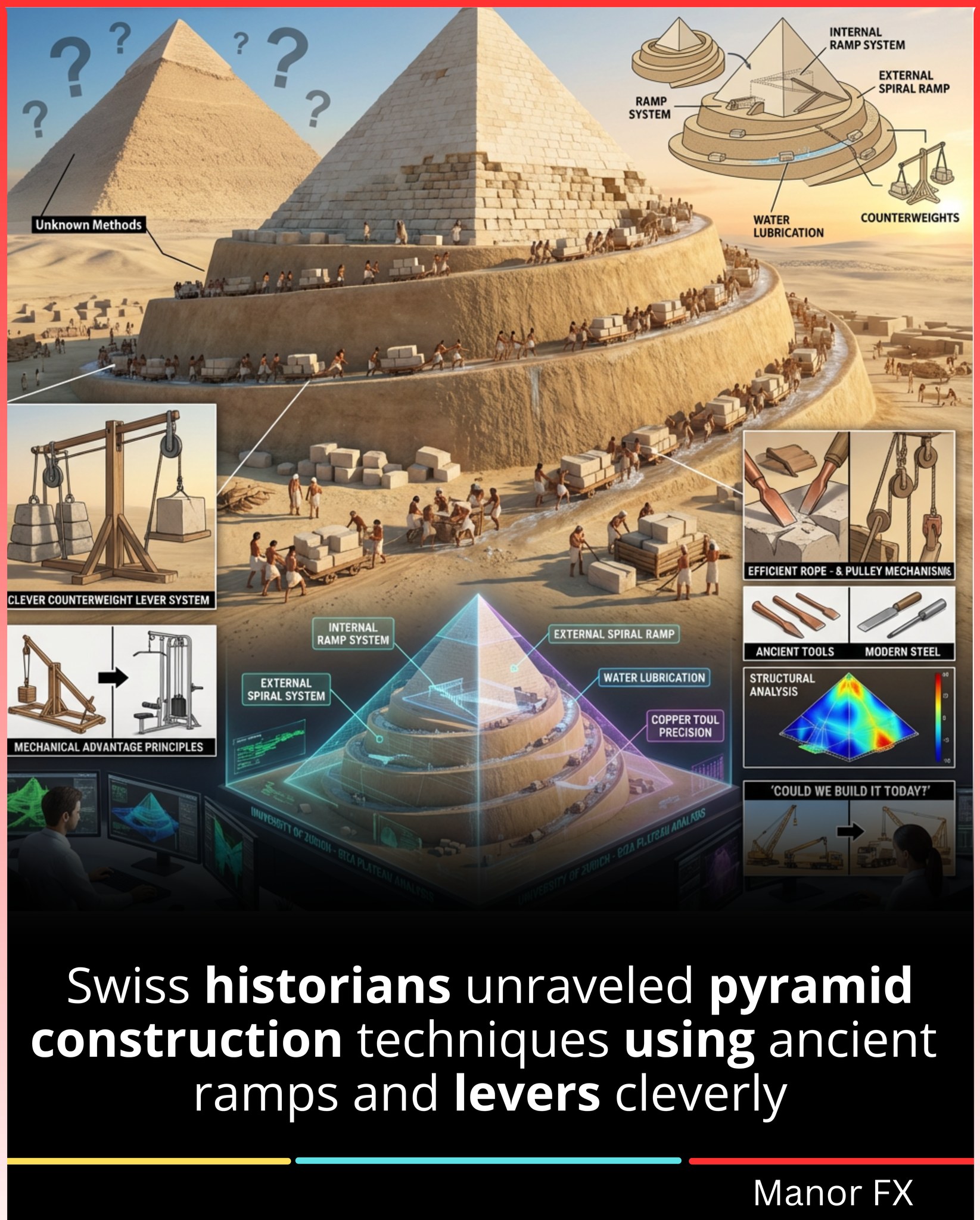 Physics Is Fun | Swiss historians unraveled pyramid construction ...