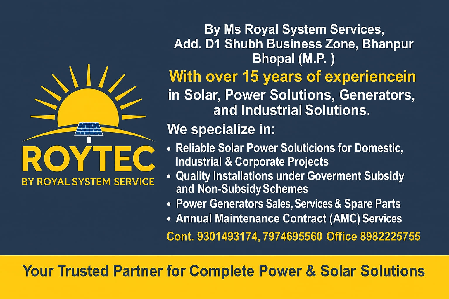 M/s Royal System Services | Bhopal
