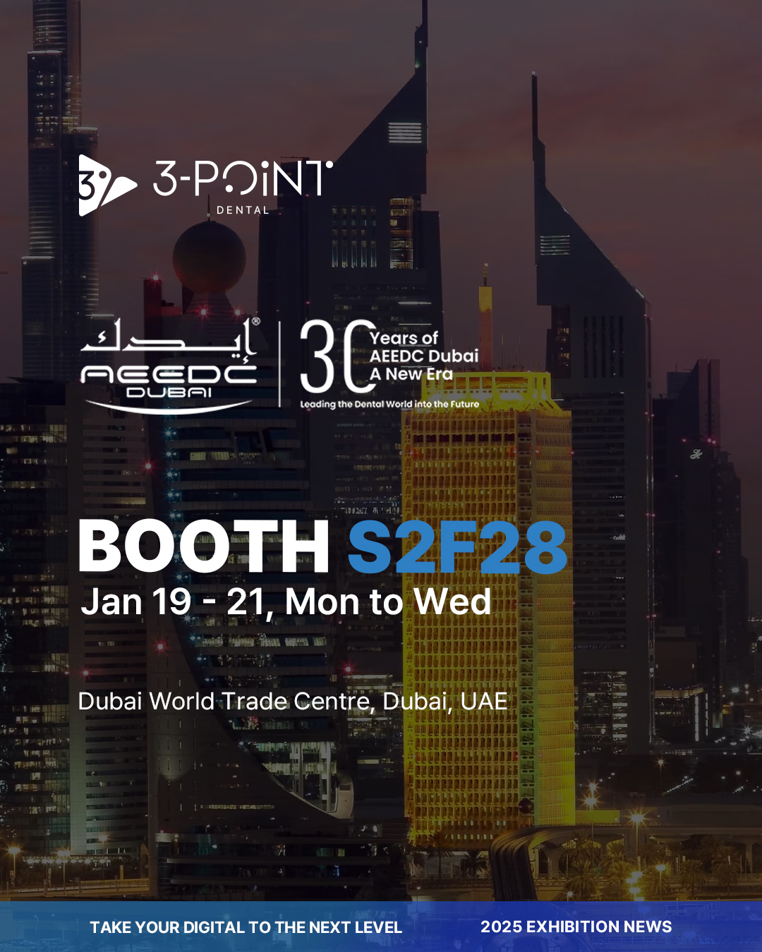 3-POINT - We’re excited to announce that 3-POINT DENTAL will be at ...