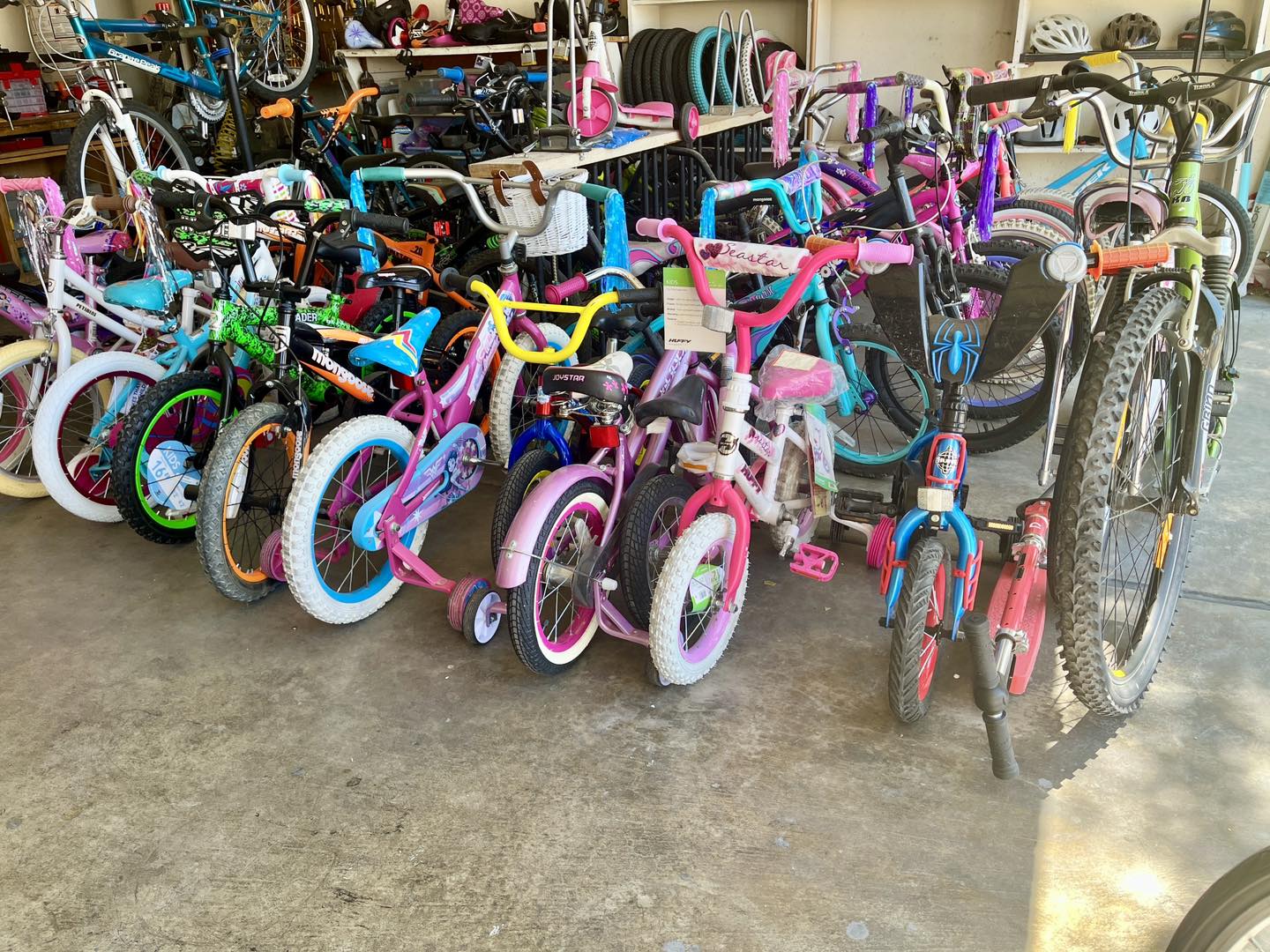 Donate used bikes to Bob's Bikes for Needy Kids