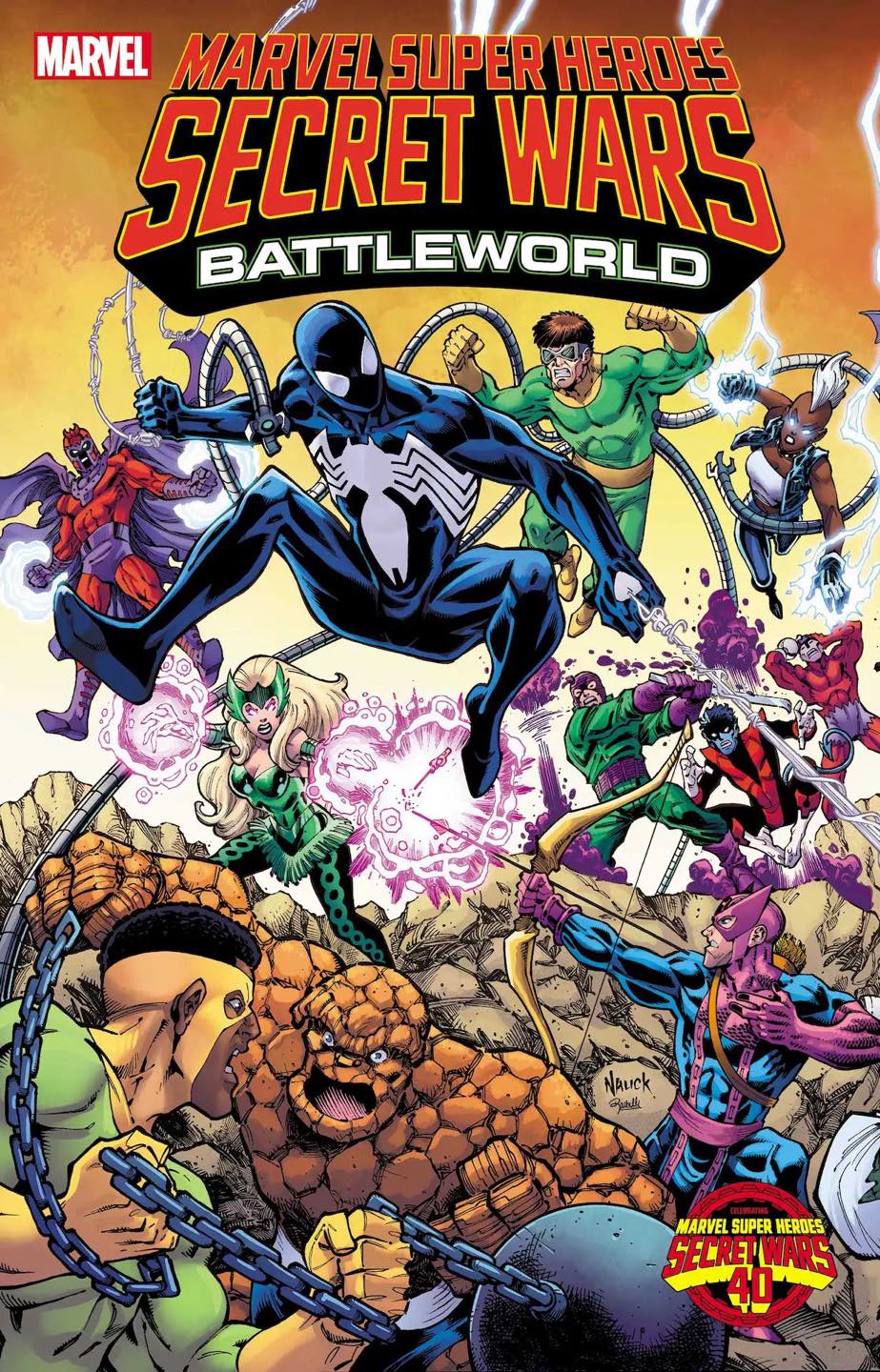New cover Marvel booth NYCC exclusive “Battleworld” issue 1