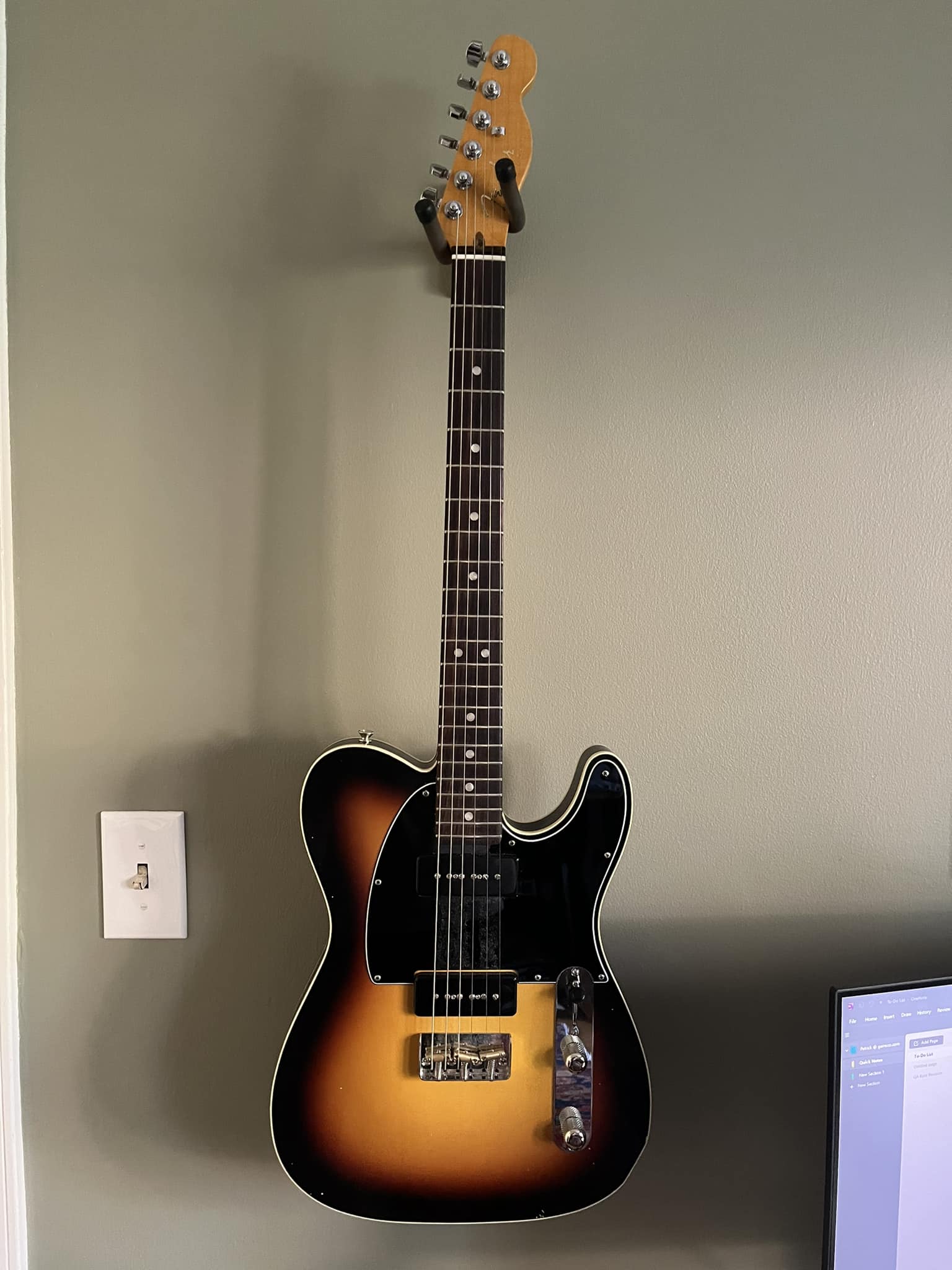 Fender Telecaster with Curtis Novak P90s review