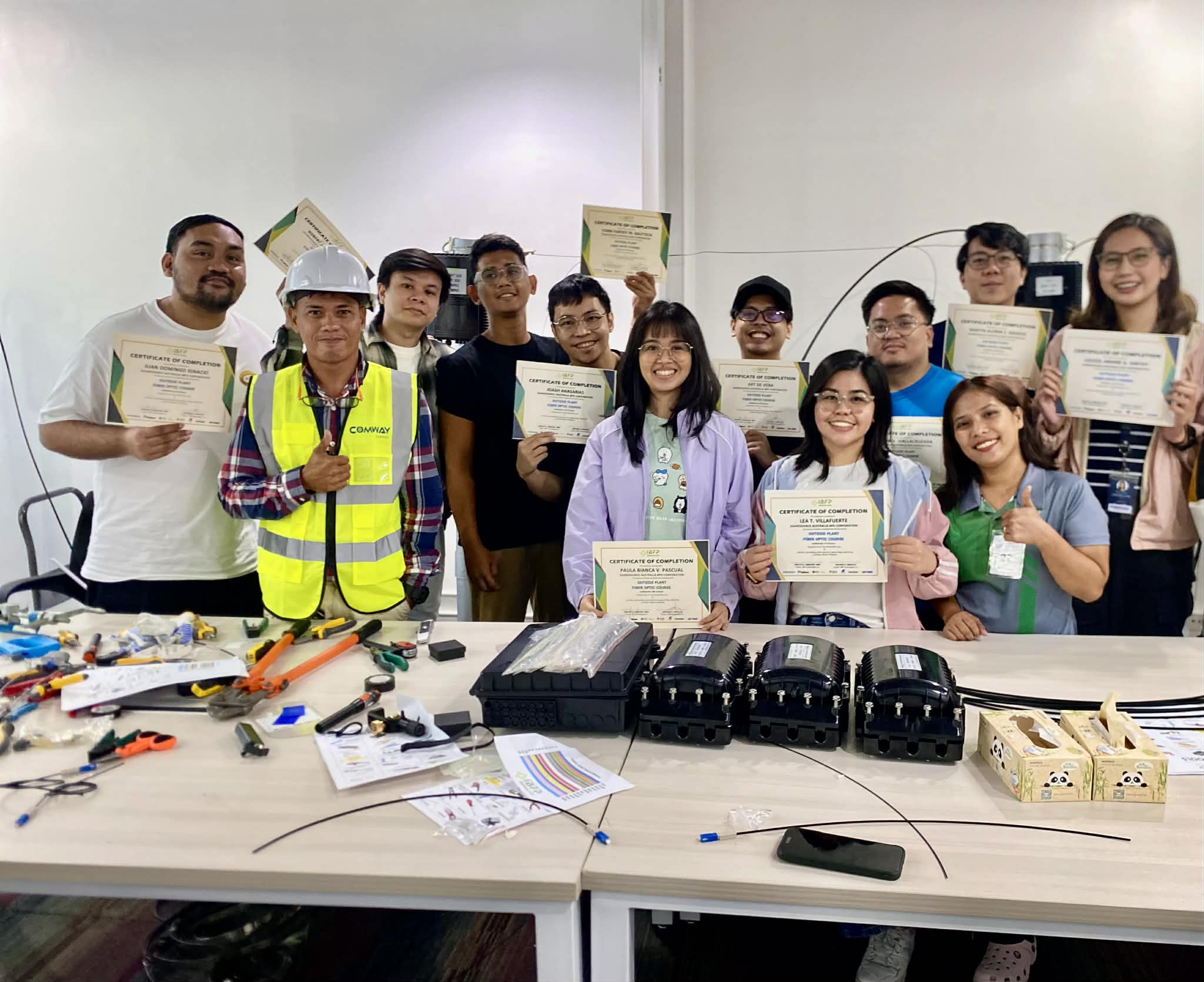 Batch 2 from Sharesource Company... - Fiber Optic Training | Facebook
