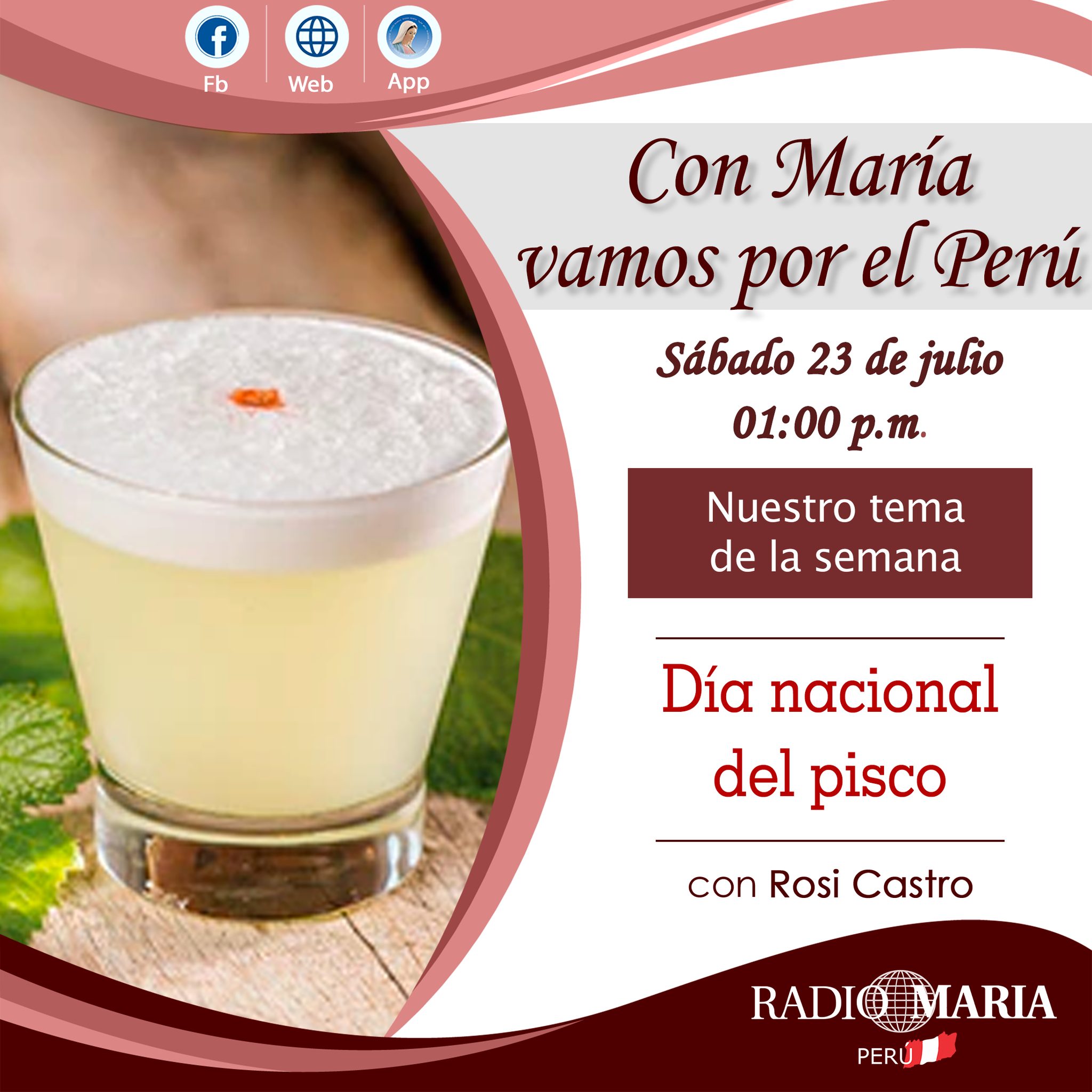 Con María, vamos por el Perú, es un... - Radio Maria Perú | Facebook