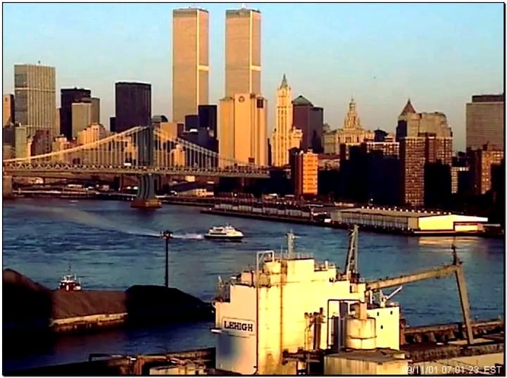 September 11th 2001 World Trade Center photo
