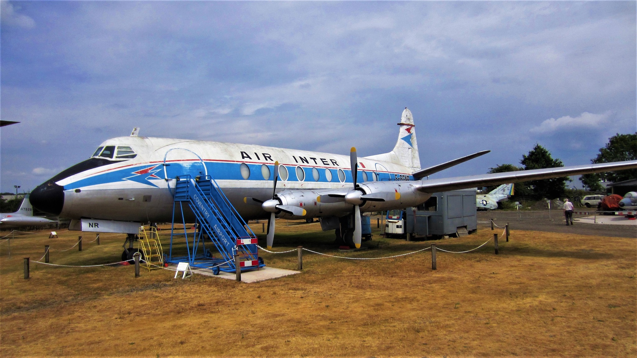 Viscount 708 history with Air France and UK airlines