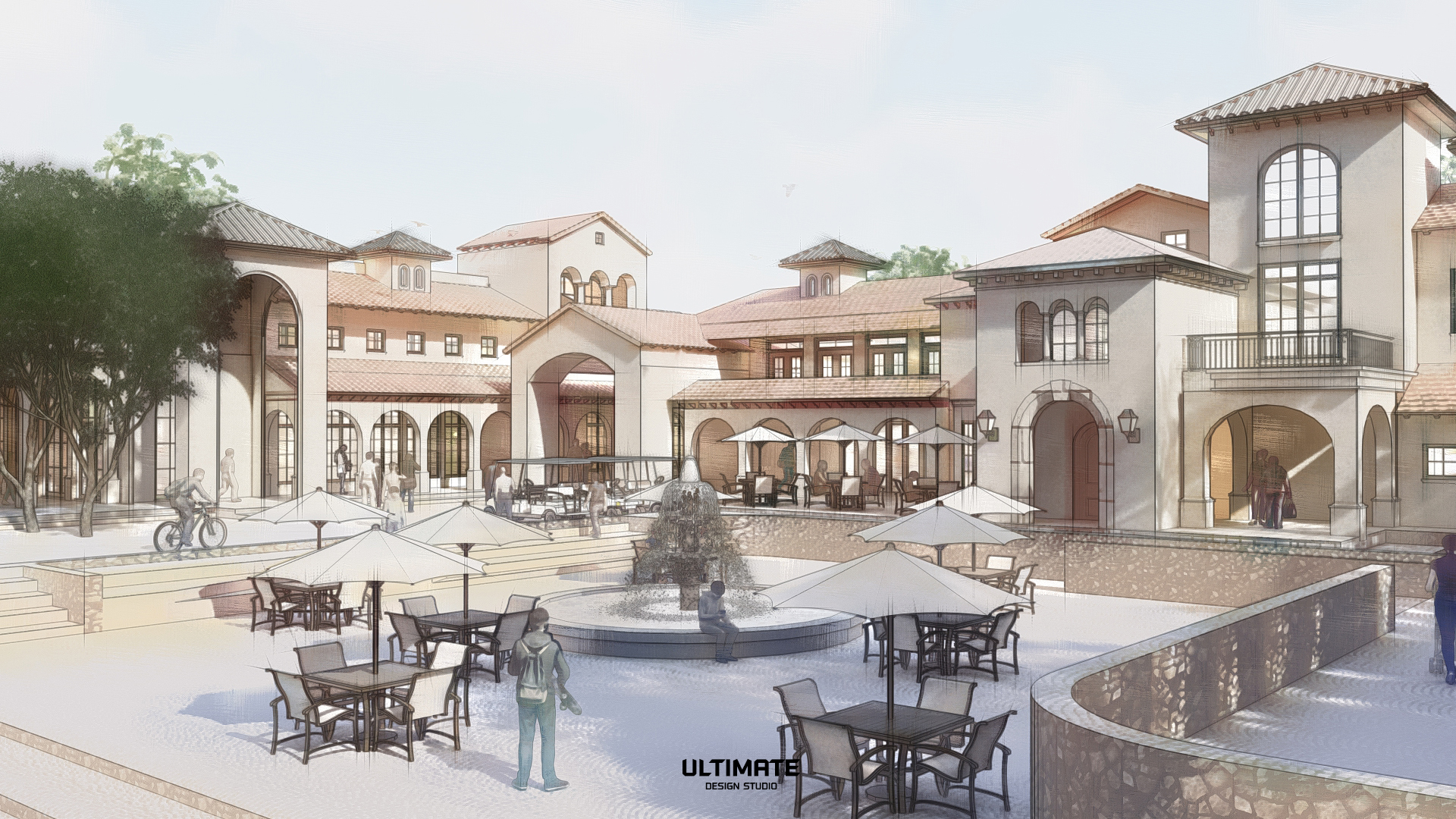 Italian Restaurant (Preliminary... - Ultimate Design Studio