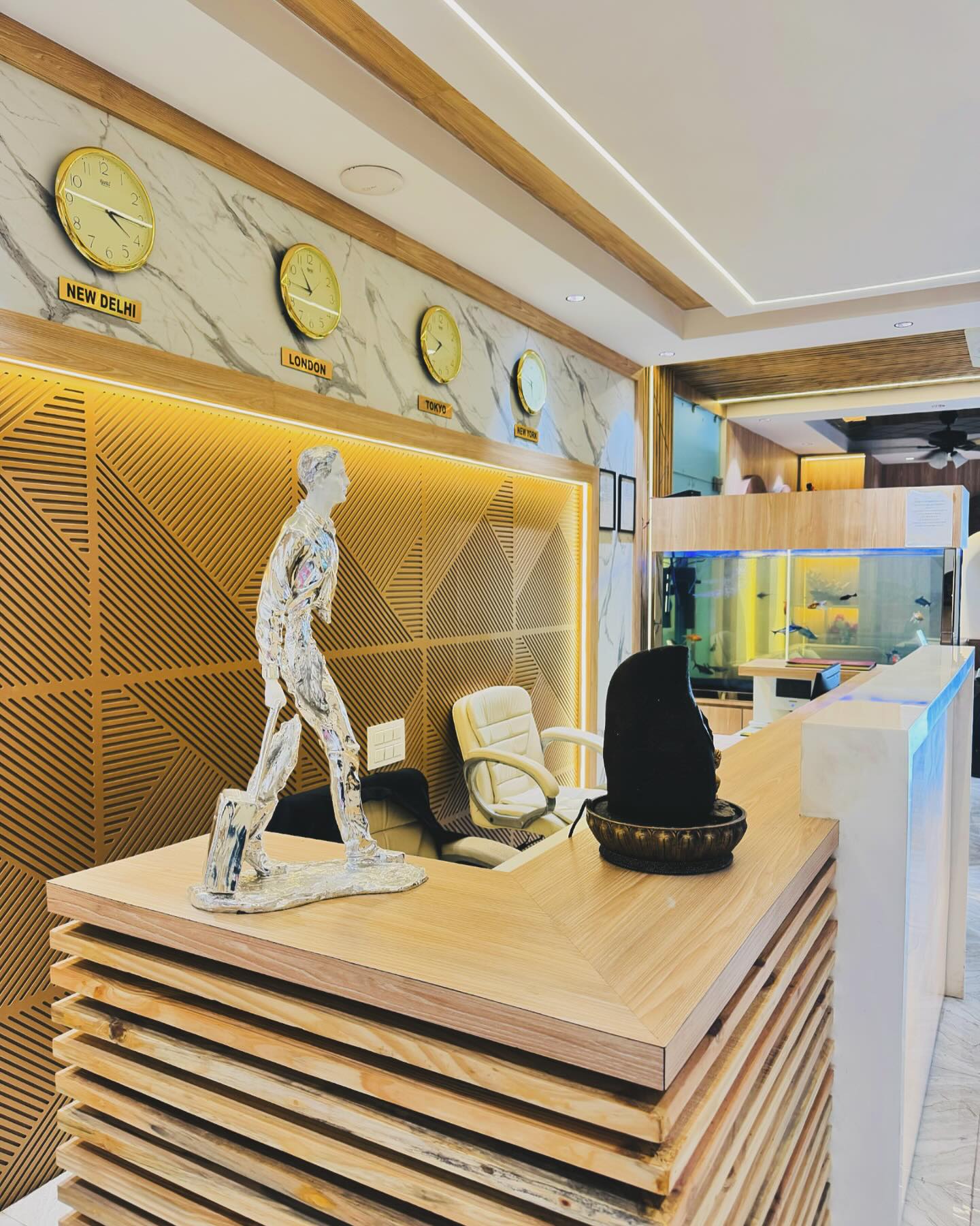 5 Spaces - Elegance meets efficiency in our hotel reception design ...