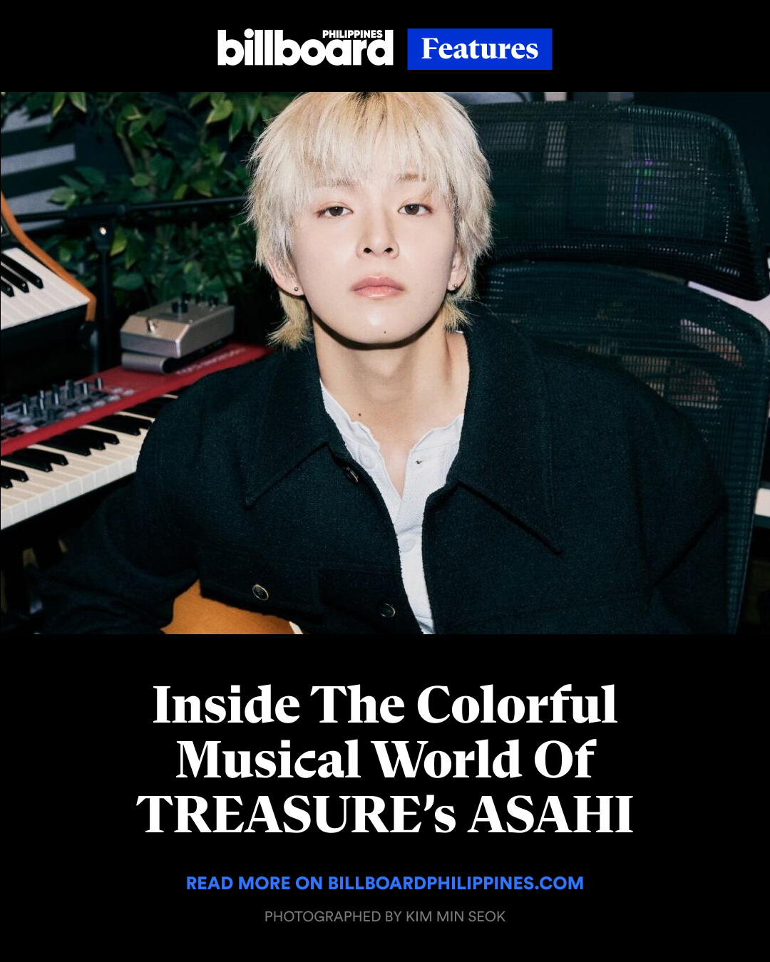 Asahi will be the cover of L'OFFICIEL Hommes May Edition! #ASAHI