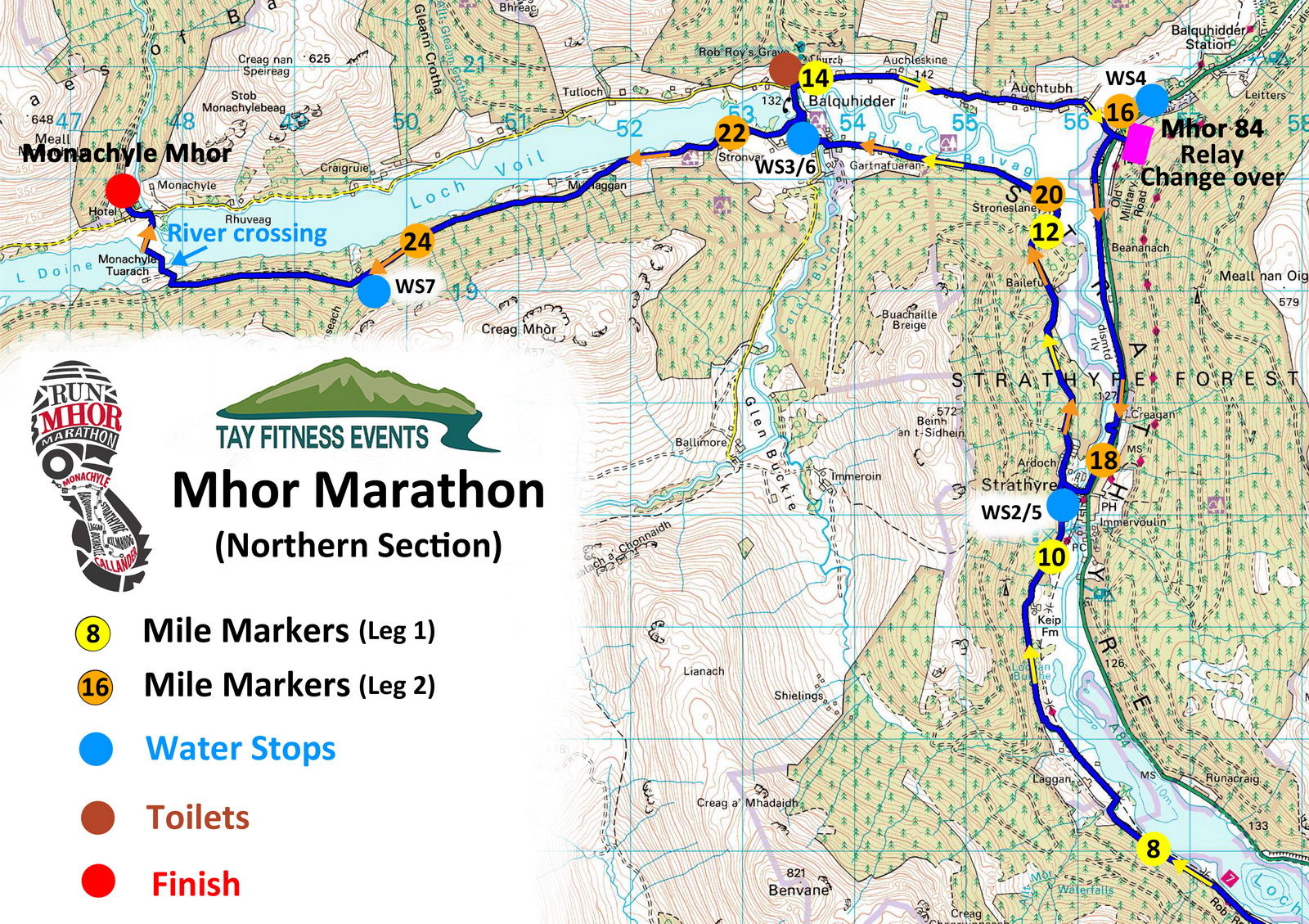 Run Mhor - ⛰️ Your route maps for Sunday. Prepare to be...