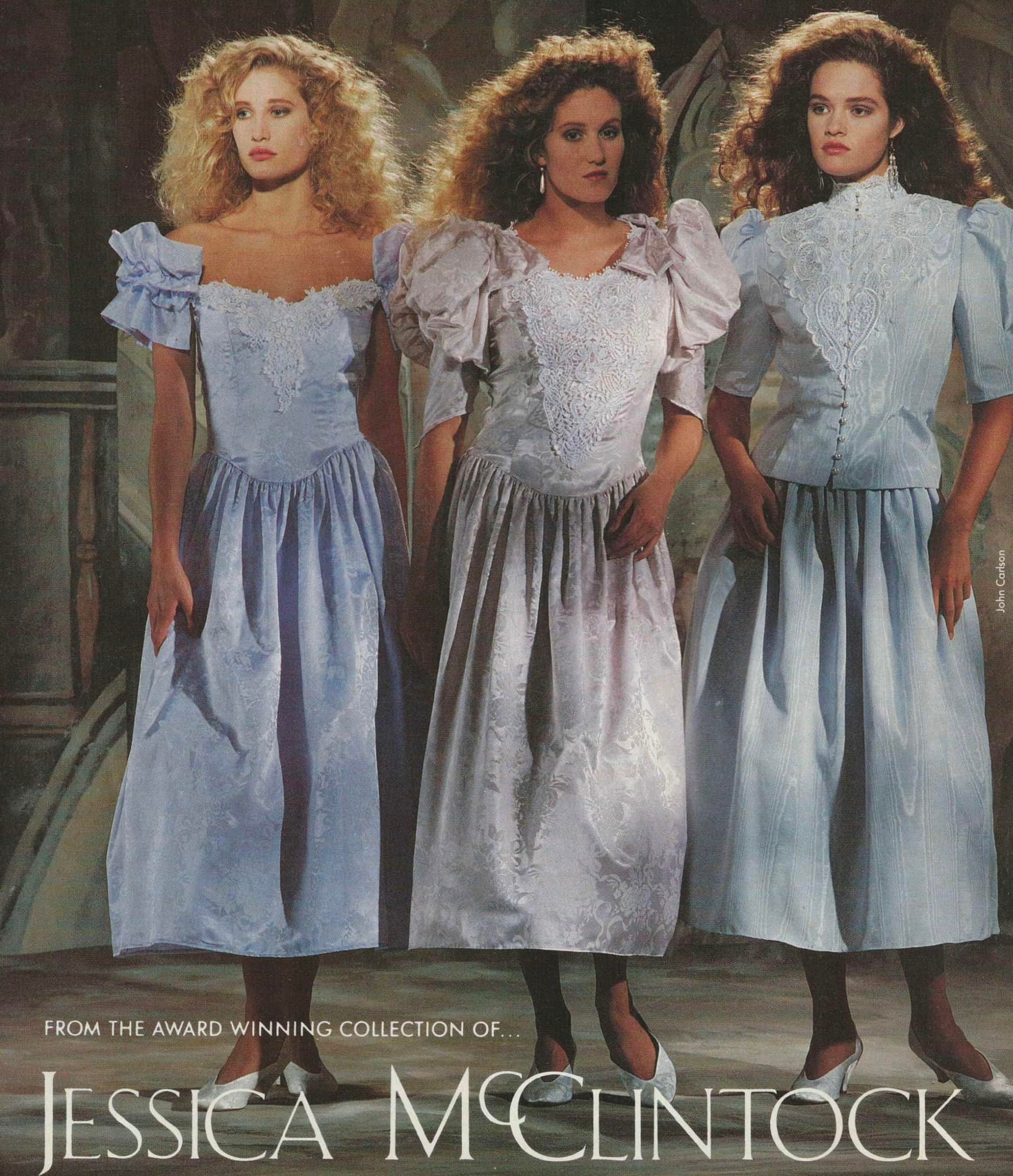 jessica mcclintock dresses 90s Bridal Silk Gown W32 Formal wear Designers - Jessica McClintock