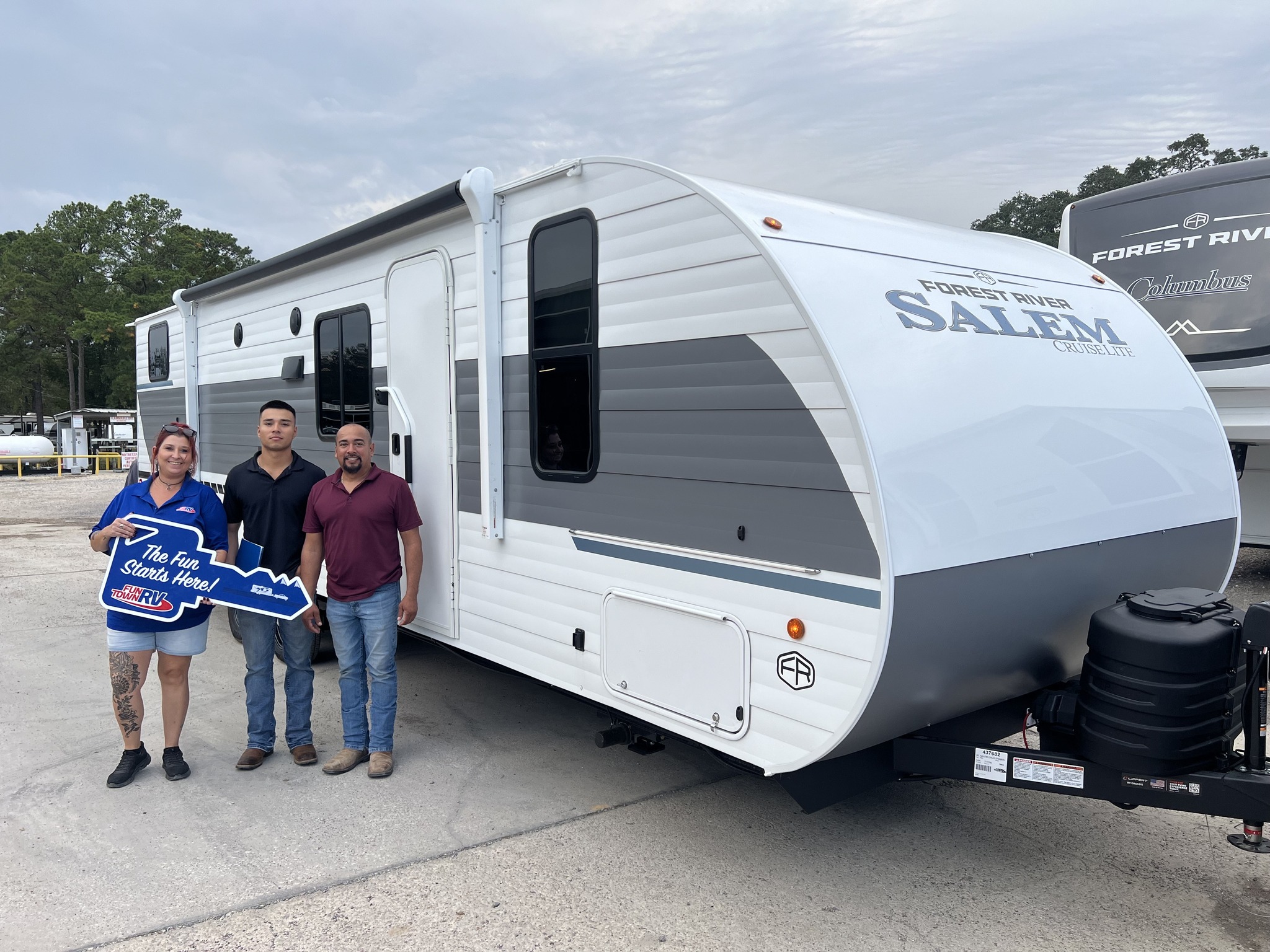 Fun Town RV - 🎉Congratulations to Felipe and Junior Olvera... | Facebook