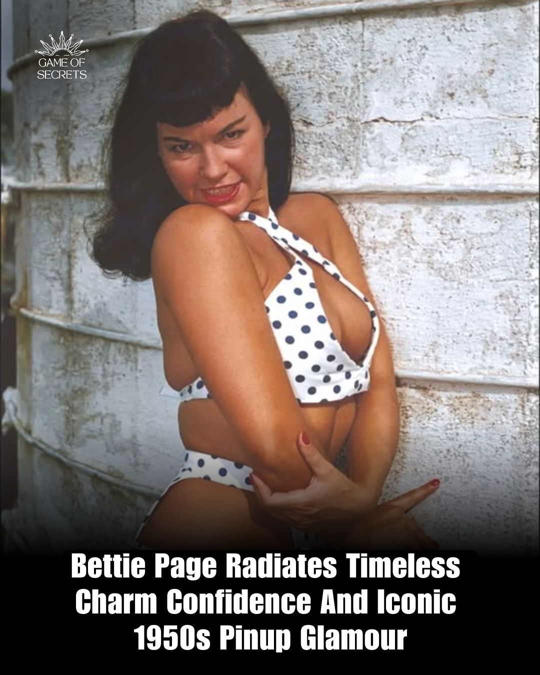 BETTIE PAGE was the top pin-up queen for many in the 1950s. On