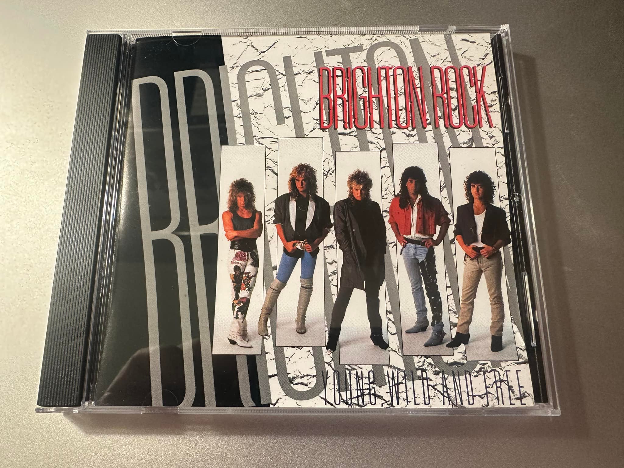 June 15th 1986 - Brighton Rock released their debut album “Young 