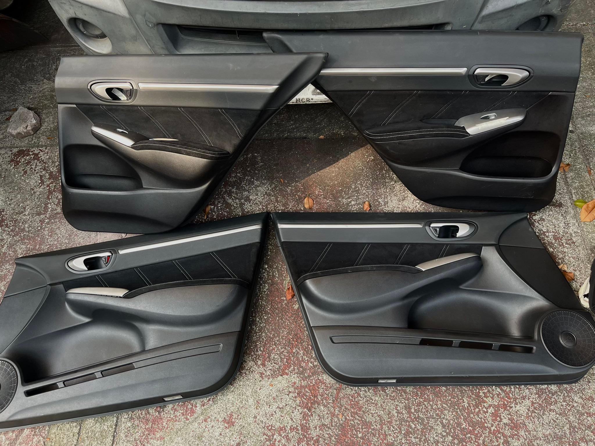 2006-11 Civic Carbon Dash Bezel Trim Kit Hydro Dipped Dip Vtec Jdm trim Password
