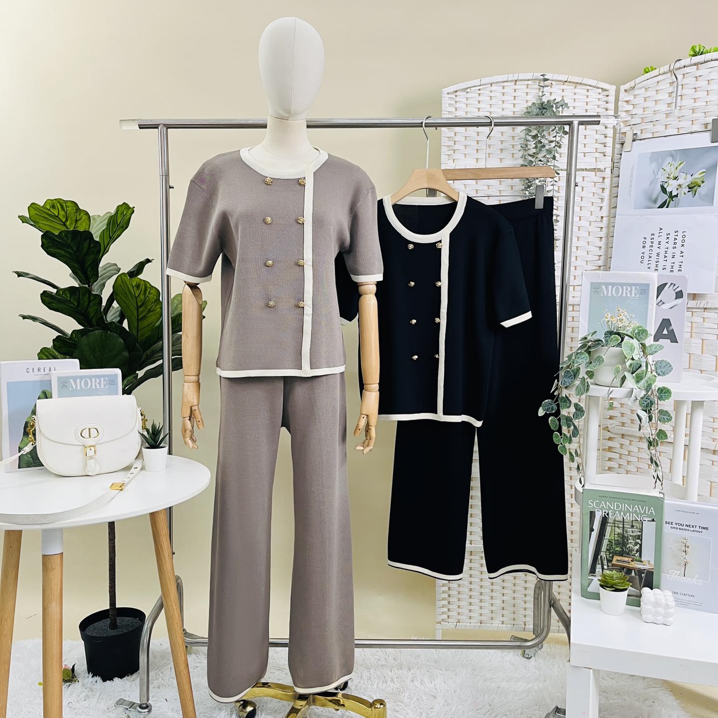 Kalisa - สินค้าปล่อยหลุดจอง ️RB485 (ดำ) ️RB523 (น้ำตาลเทา) ★ FREESIZE ...