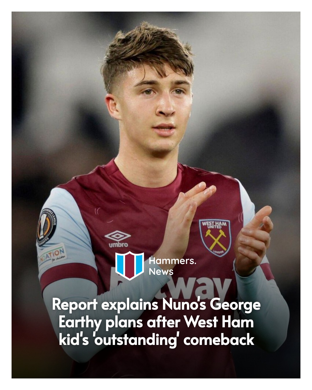 Hammers News - Earthy is back in action after another... | Facebook