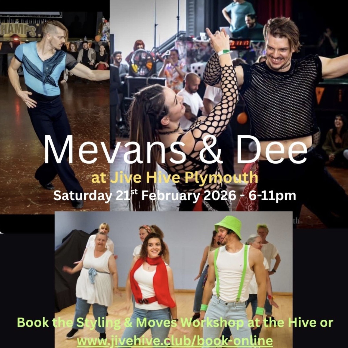 Guest Teachers - Mevans & Dee Styling Bootcamp (followed by freestyle)