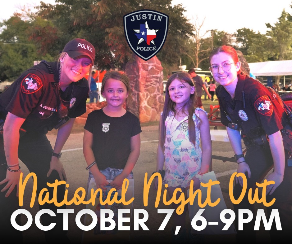 🎉 Mark your calendars,... - City of Justin - Government | Facebook